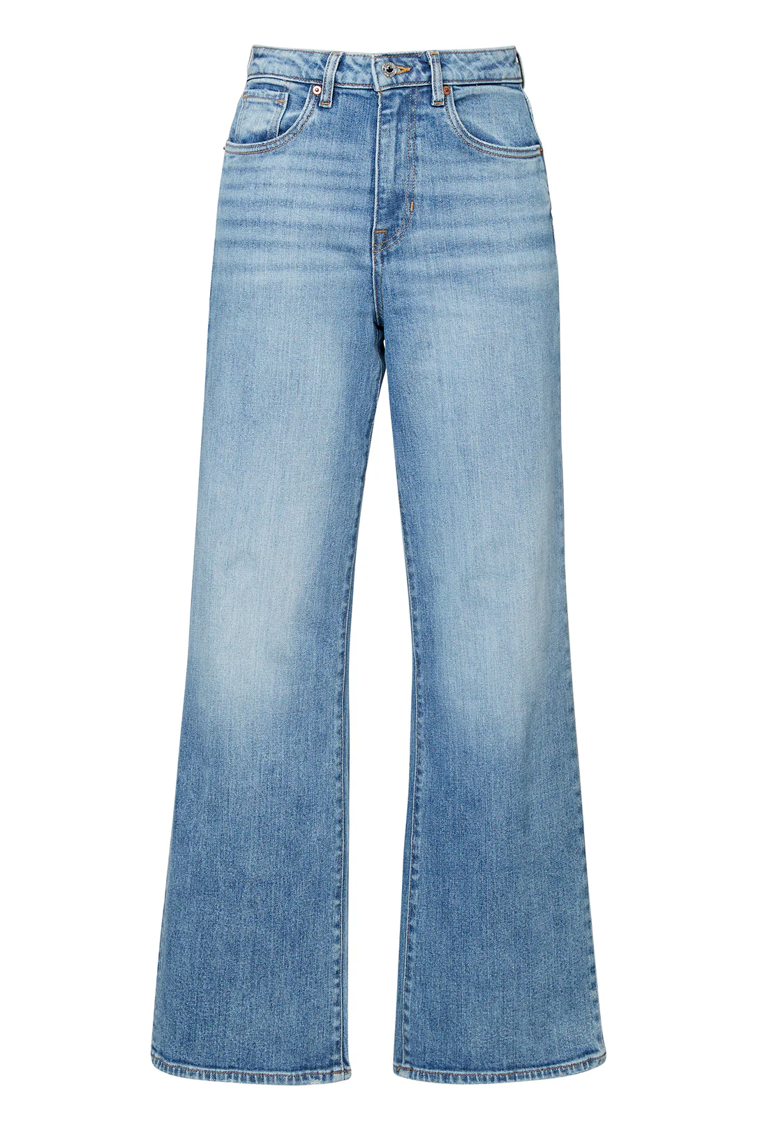 Addie Women's High Rise Wide Leg Jeans, Vintage Feel - BL15901 - Image 9