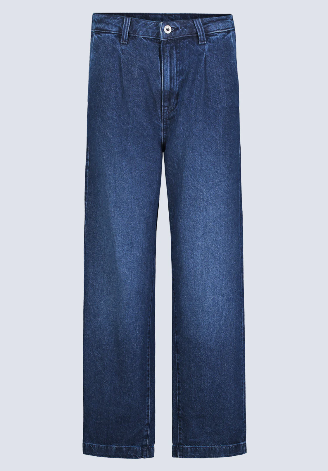 Addie Women's High Rise Wide Leg Jeans, Indigo Contrast - BL16002 - Image 8