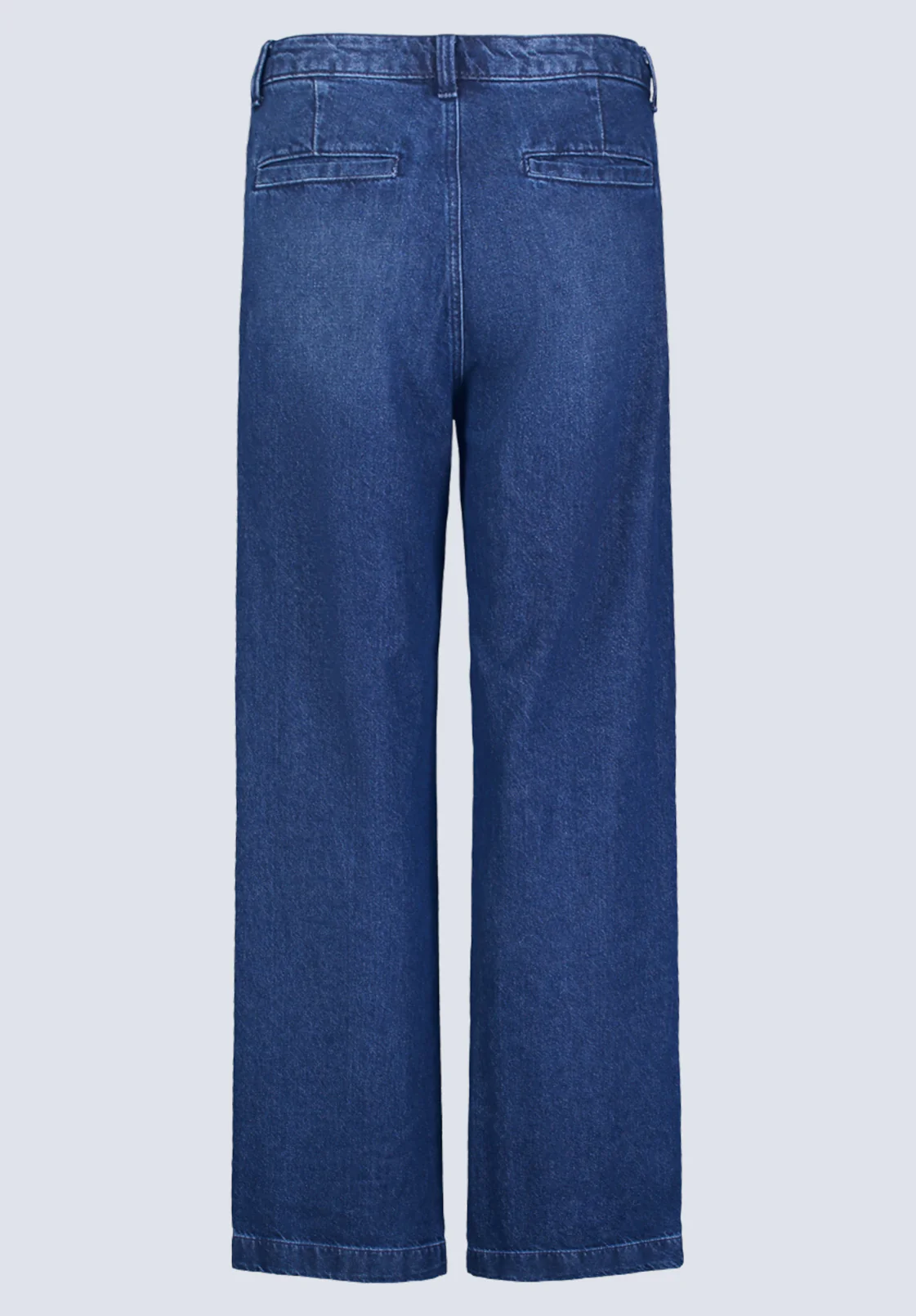 Addie Women's High Rise Wide Leg Jeans, Indigo Contrast - BL16002 - Image 9