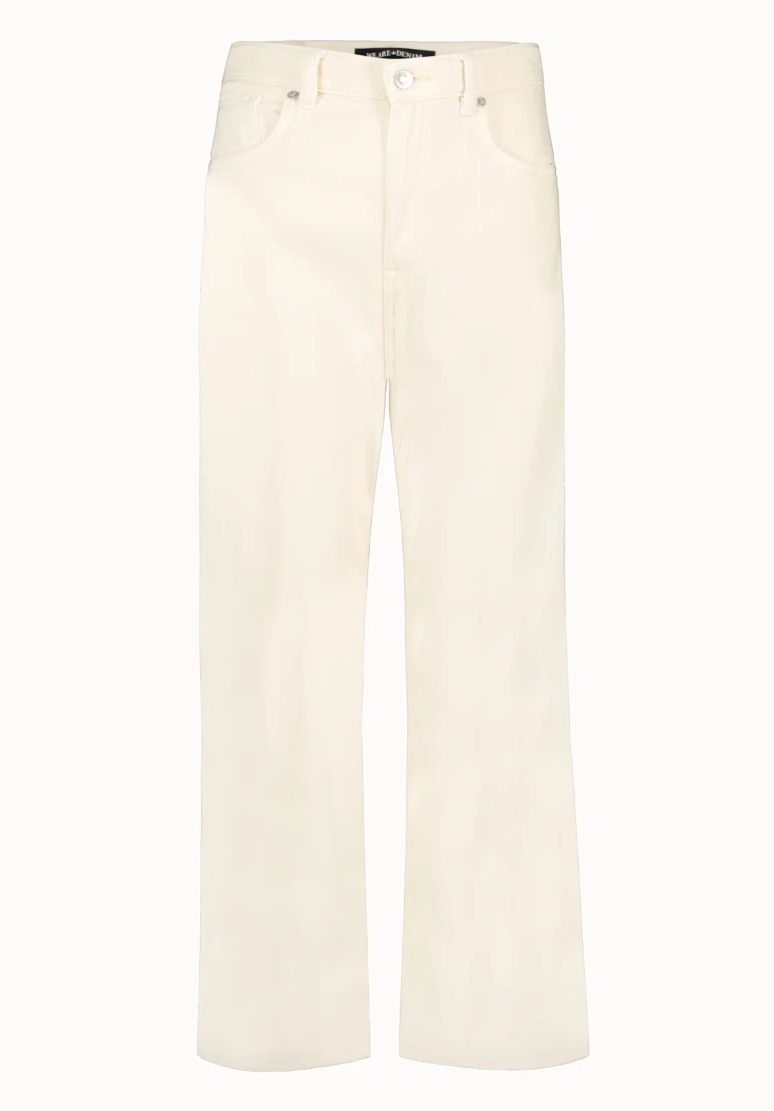 Addie Women's High Rise Wide Leg Pants, Vanilla Ice - BL16083 - Image 5