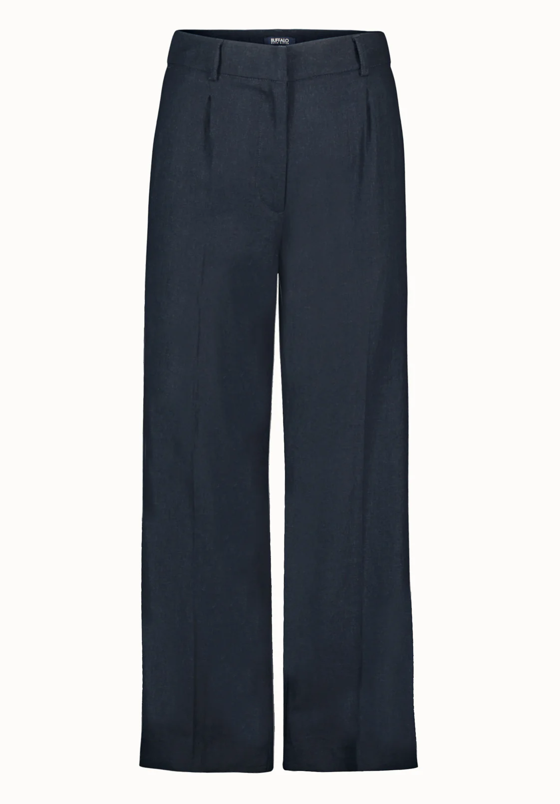 Adelina Women's Linen Blend Wide Leg Pants, Black - WB0026P - Image 5