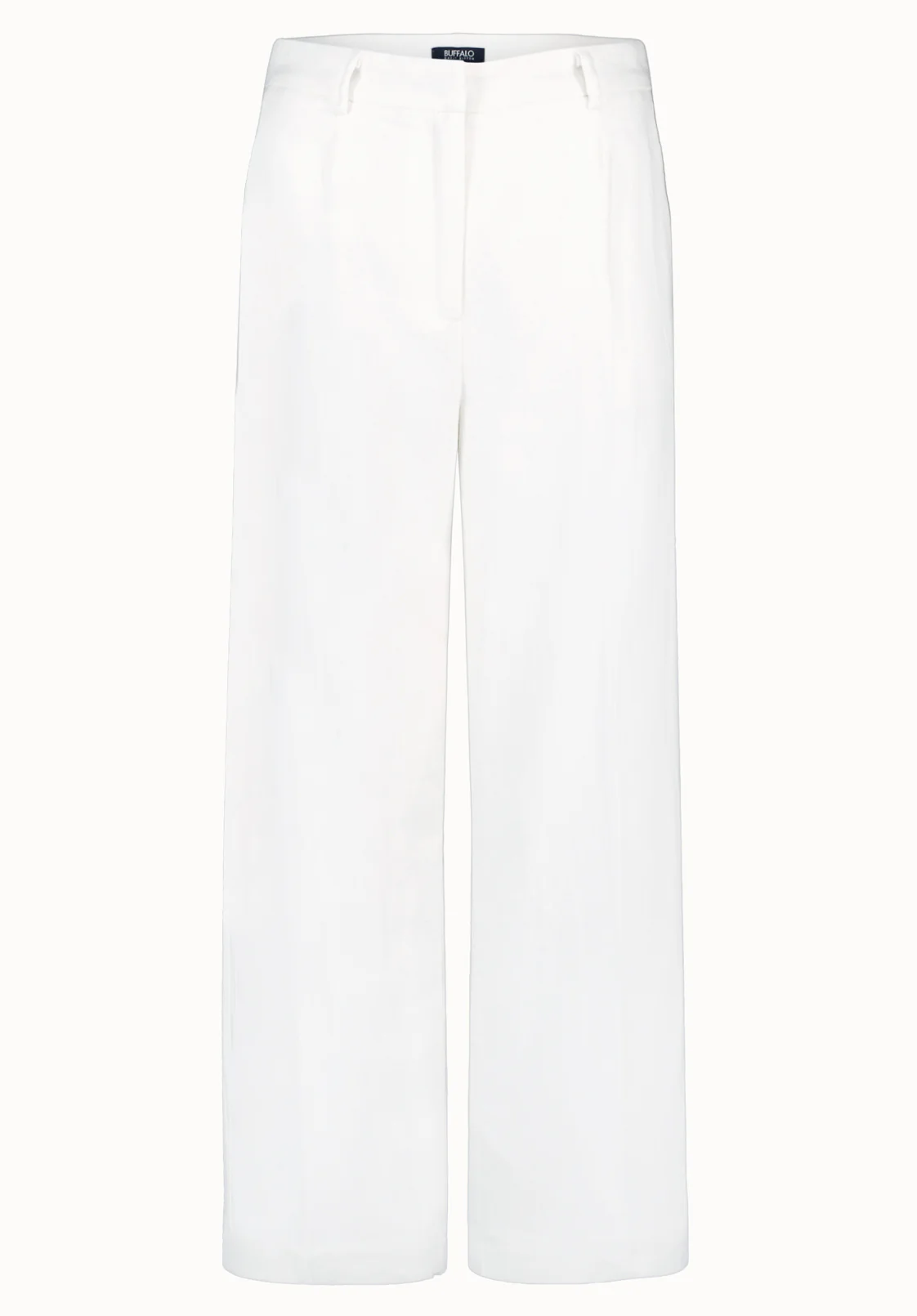 Adelina Women's Linen Blend Wide Leg Pants, Blanc - WB0027P - Image 5