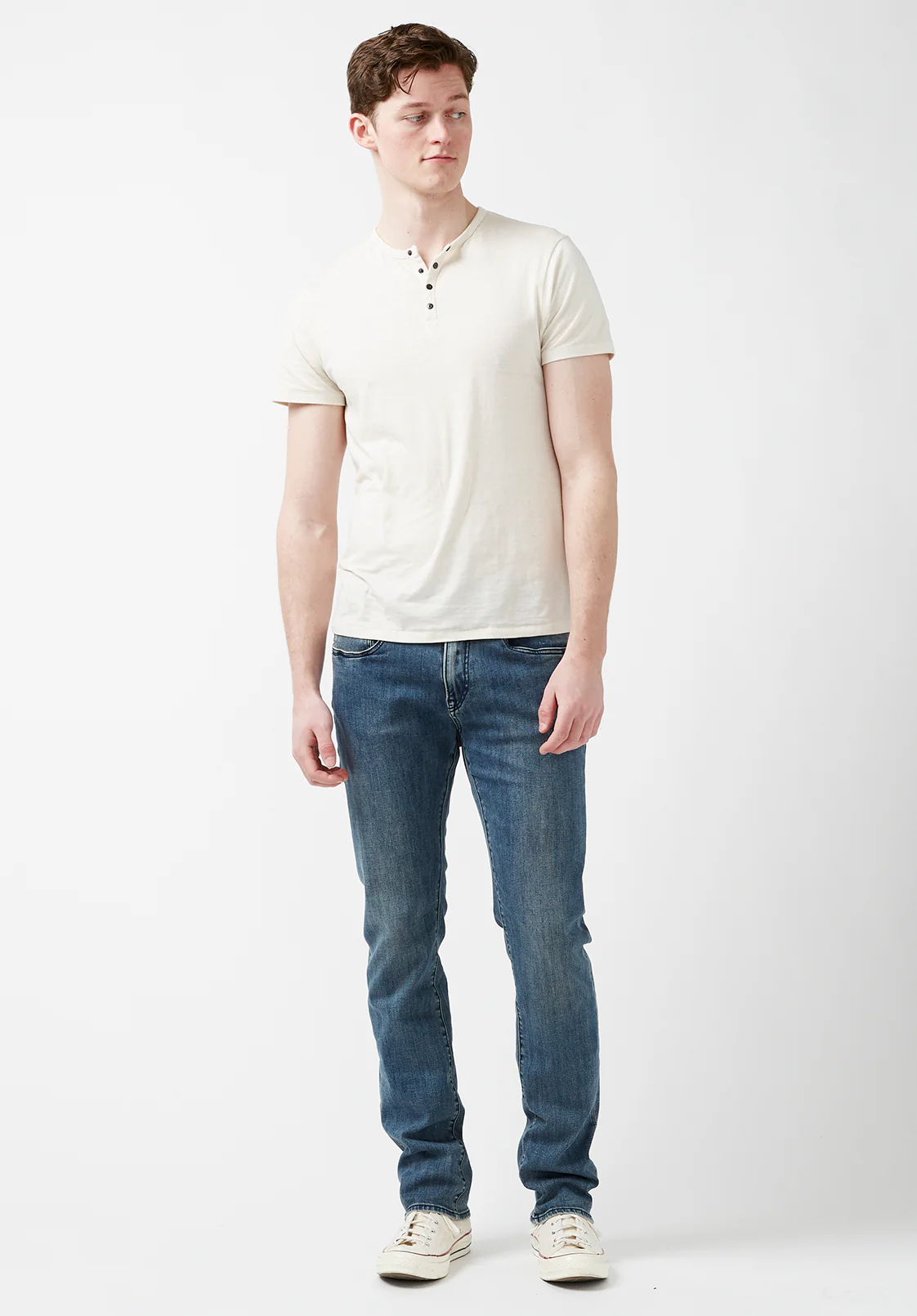 Ash Men's Slim Jeans, Sanded Wash - BM22797 - Image 6