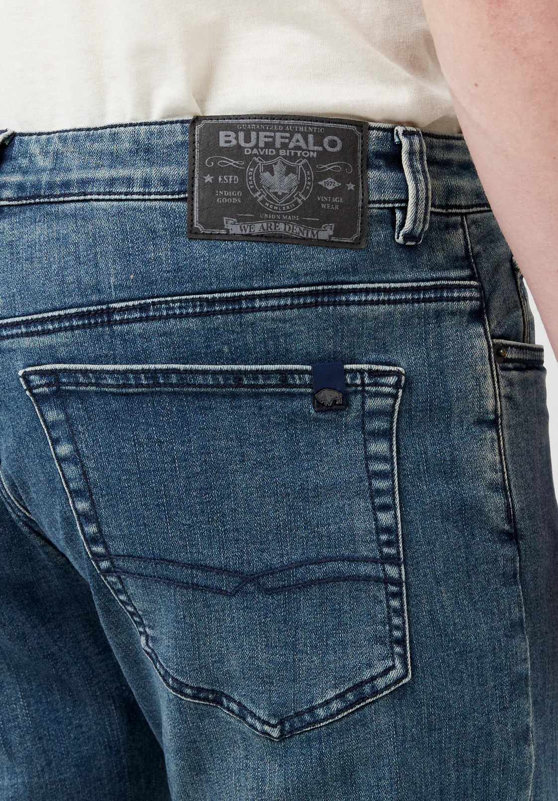 Ash Men's Slim Jeans, Sanded Wash - BM22797 - Image 7