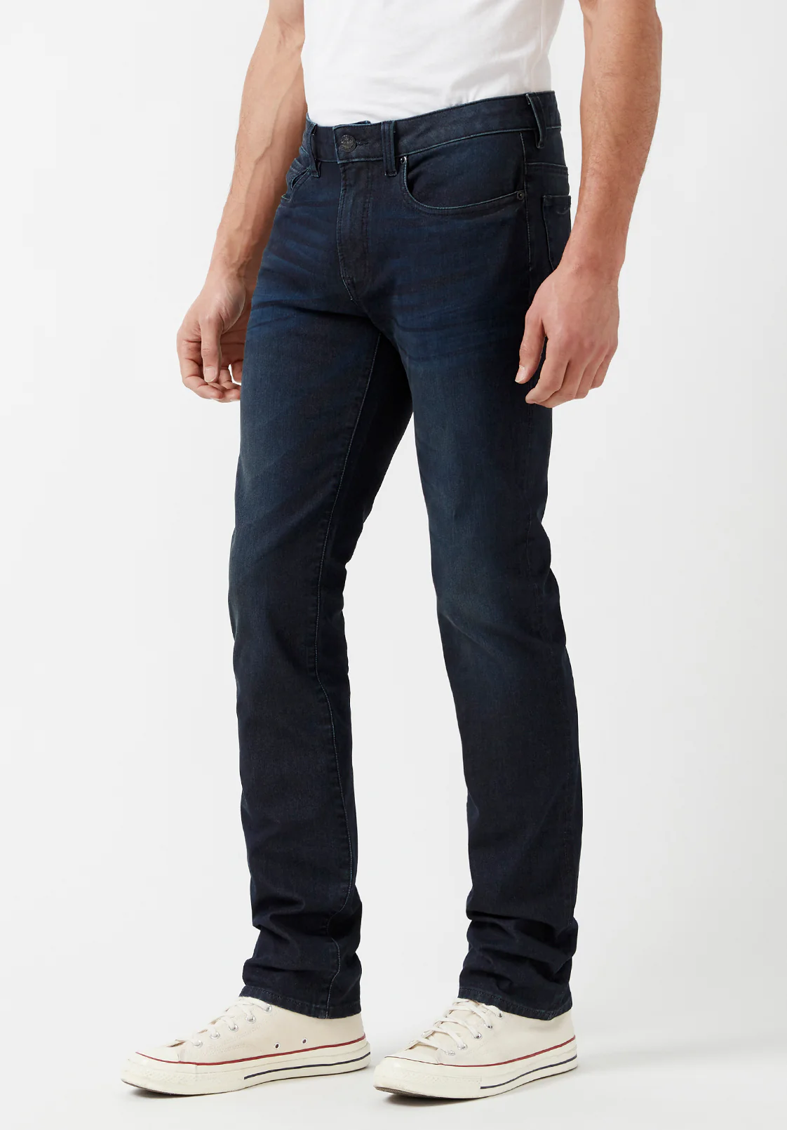 Ash Men's Slim Jeans, Sanded and Faded - BM22830 - Image 4