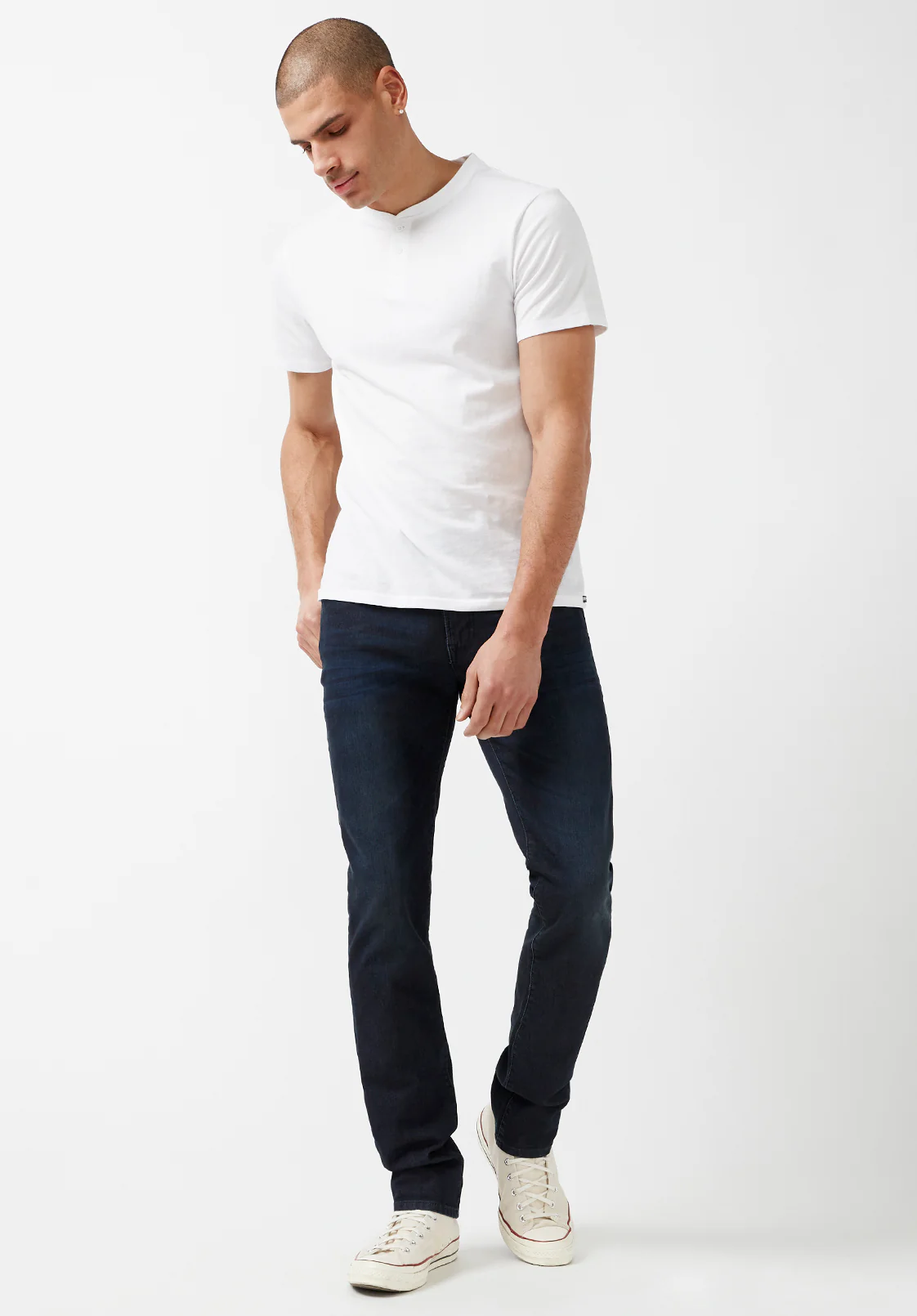 Ash Men's Slim Jeans, Sanded and Faded - BM22830 - Image 5