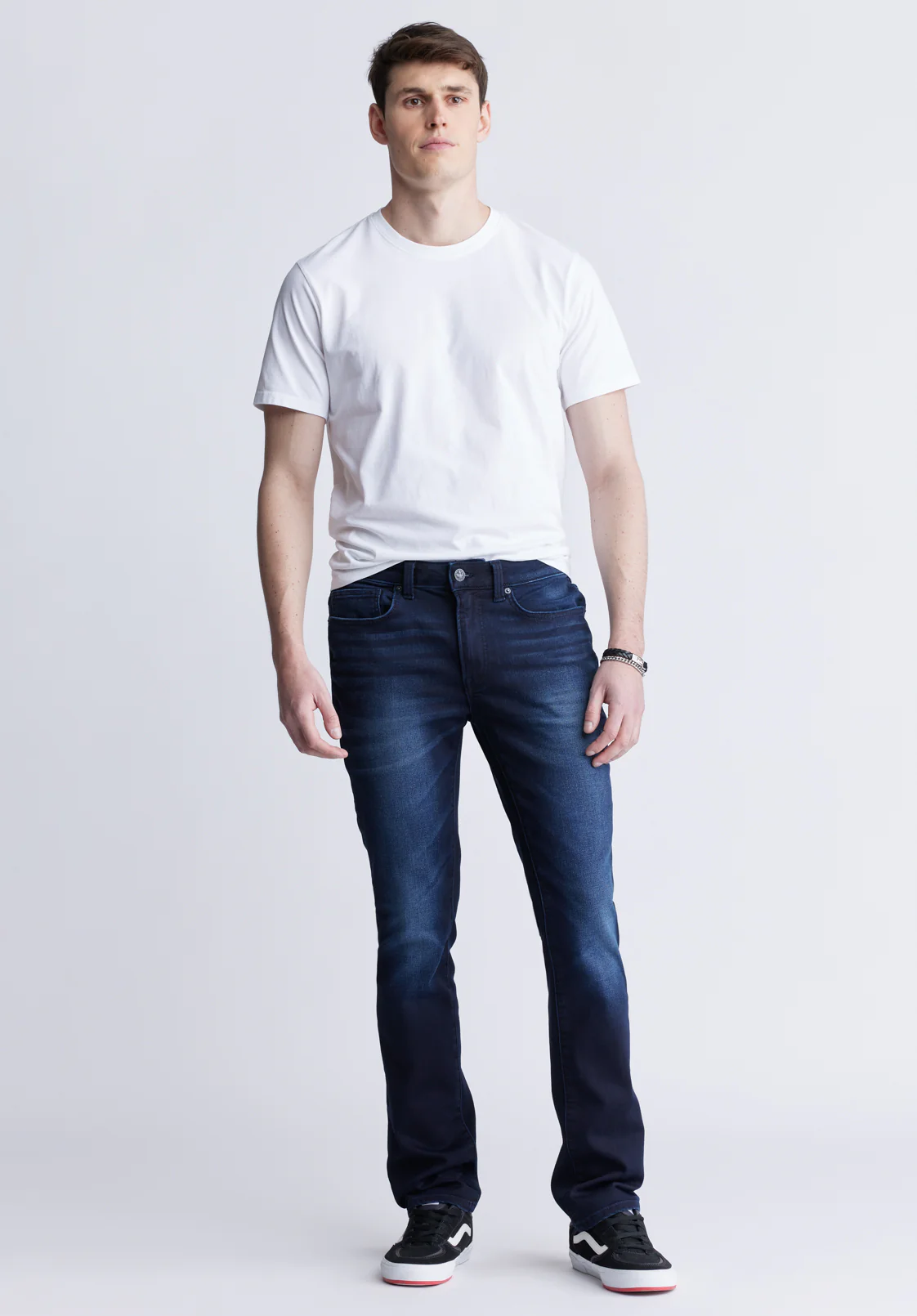 Ash Men's Slim Freedom Flex Jeans, Sanded and Distressed - BM22989