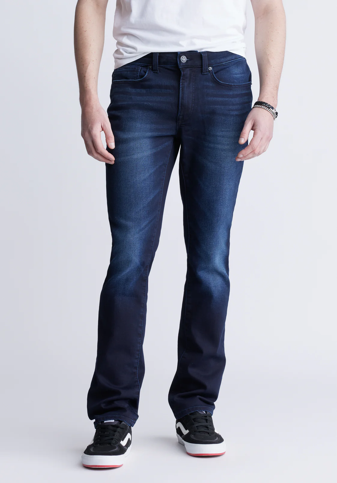 Ash Men's Slim Freedom Flex Jeans, Sanded and Distressed - BM22989 - Image 2