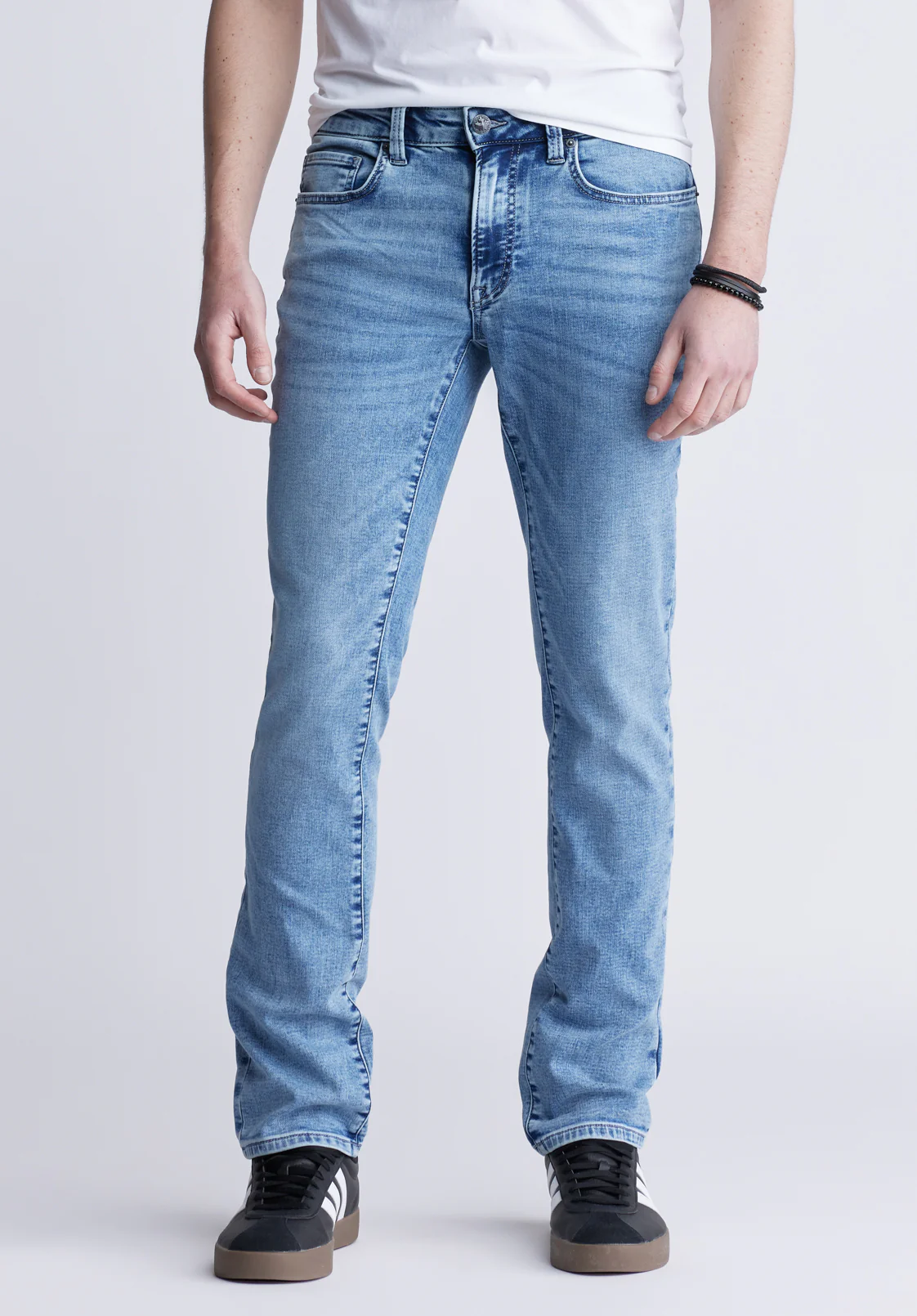 Ash Men's Slim Freedom Flex Jeans, Sanded Wash - BM22990 - Image 2