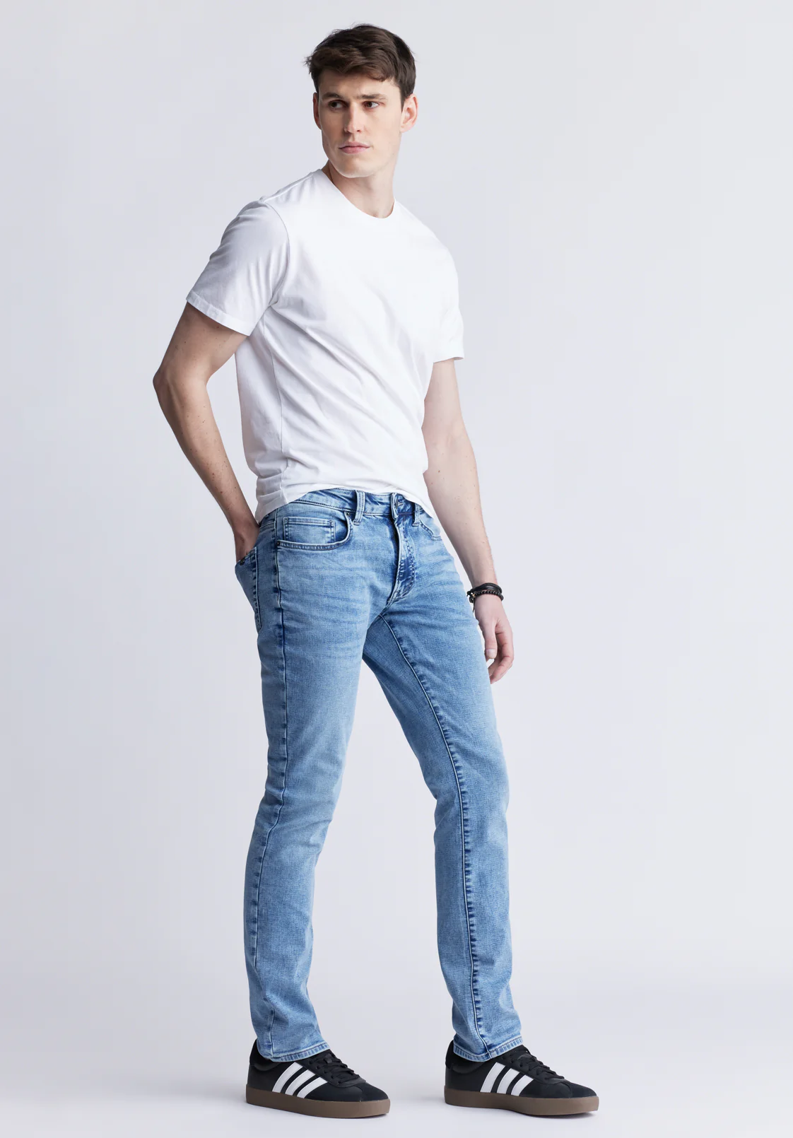 Ash Men's Slim Freedom Flex Jeans, Sanded Wash - BM22990 - Image 5