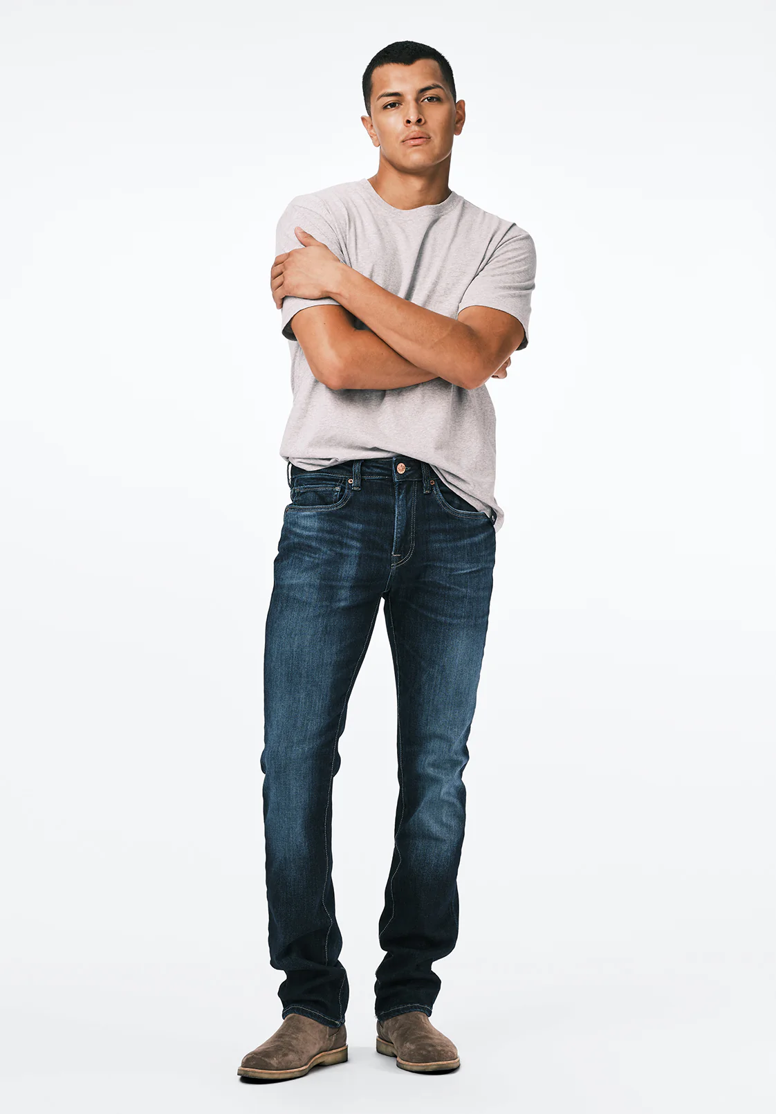 Ash Men's Slim Jeans, Contrast Whiskered - BM26024