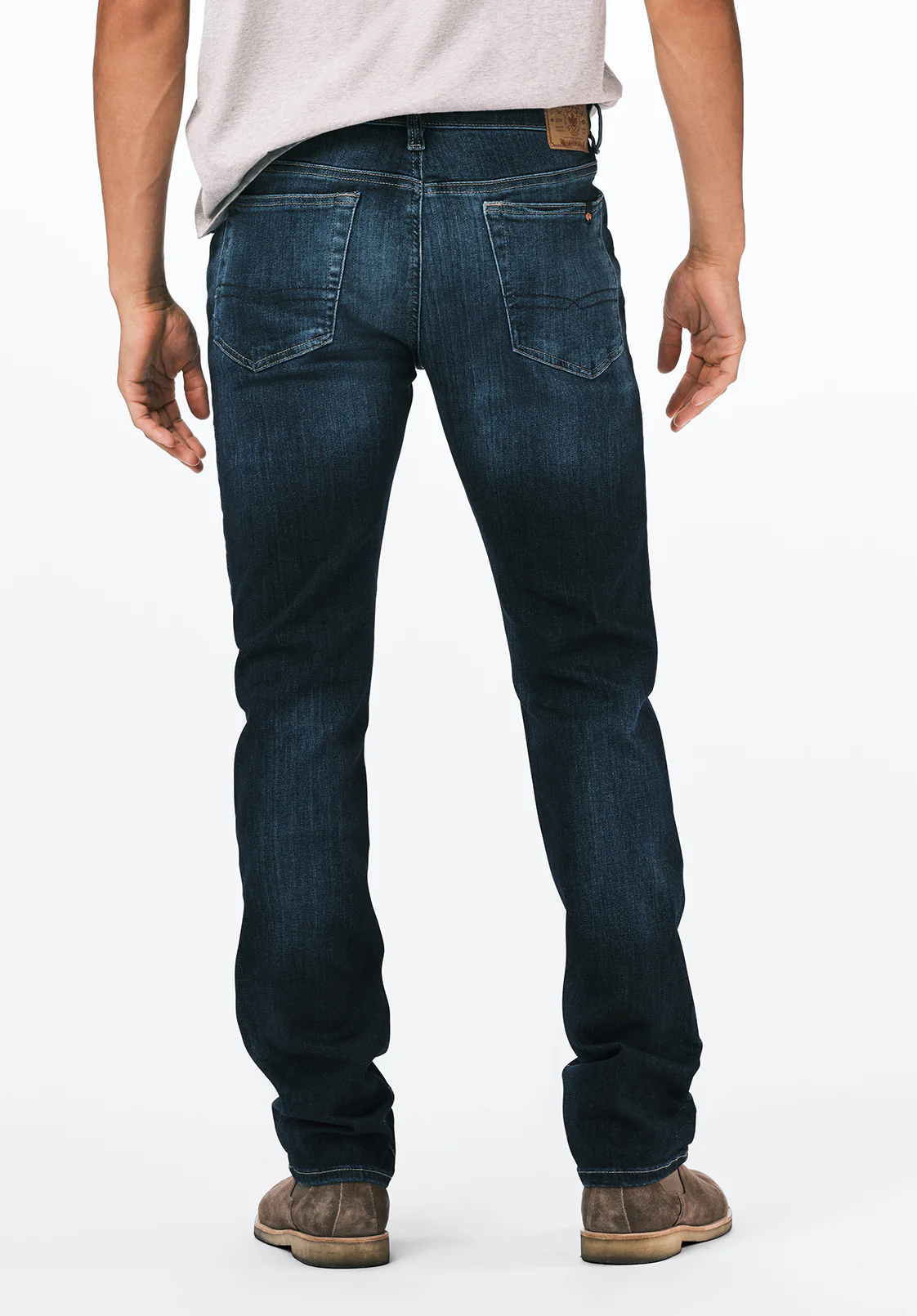 Ash Men's Slim Jeans, Contrast Whiskered - BM26024 - Image 4