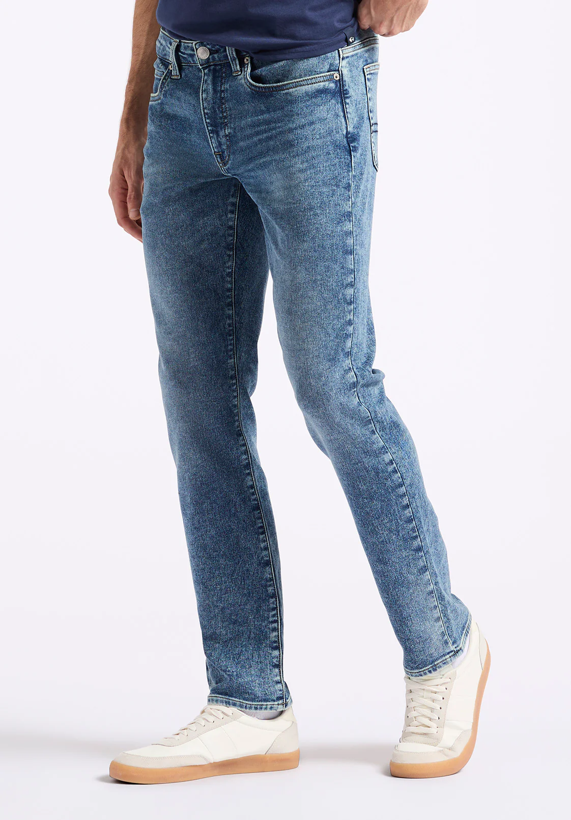 Ash Men's Slim Freedom Flex Jeans, Sanded and Vintage - BM26063 - Image 3