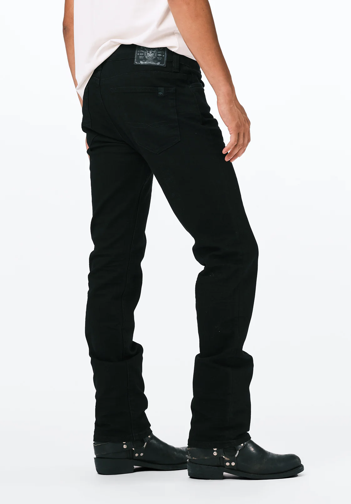 Ash Men's Slim Jeans, Coated Wash - BM22047 - Image 4