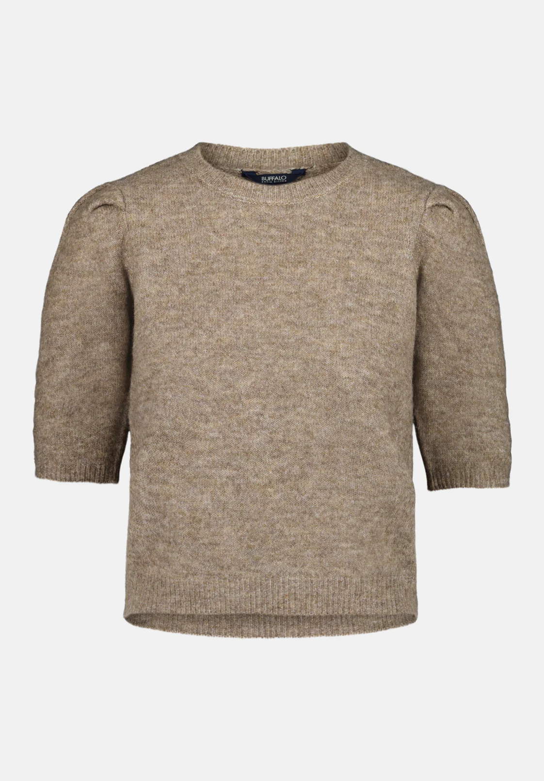 Bettey Women's Puff Sleeve Sweater, Cedar - SW0137 - Image 5