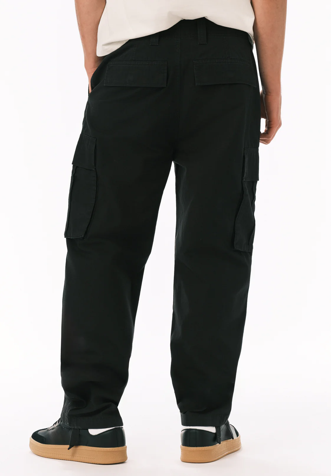 Bill Men's Cargo Pants, Black - BM26124 - Image 4