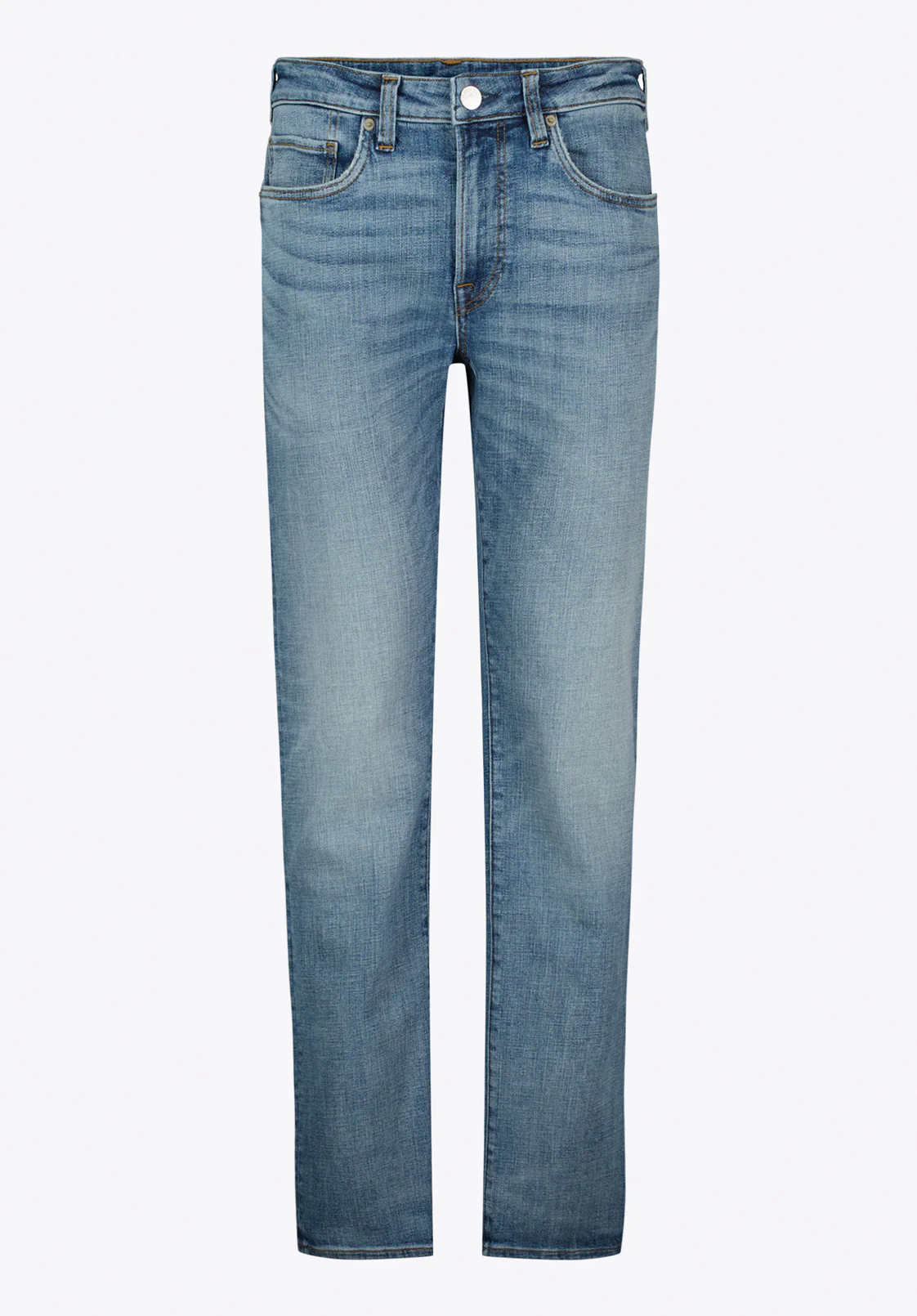 Driven Men's Relaxed Straight Jeans, Worn Out Blue - BM26155 - Image 5