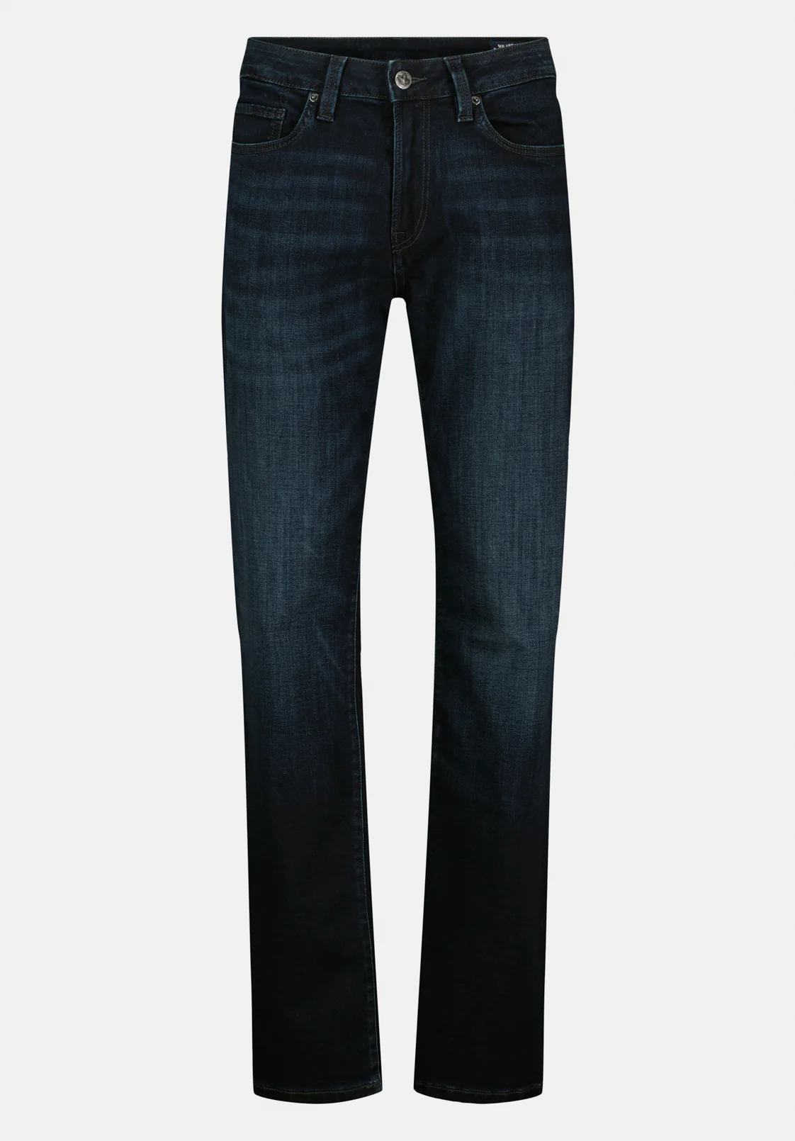 Driven Men's Relaxed Straight Jeans, Authentic and Deep Indigo - BM22137 - Image 5