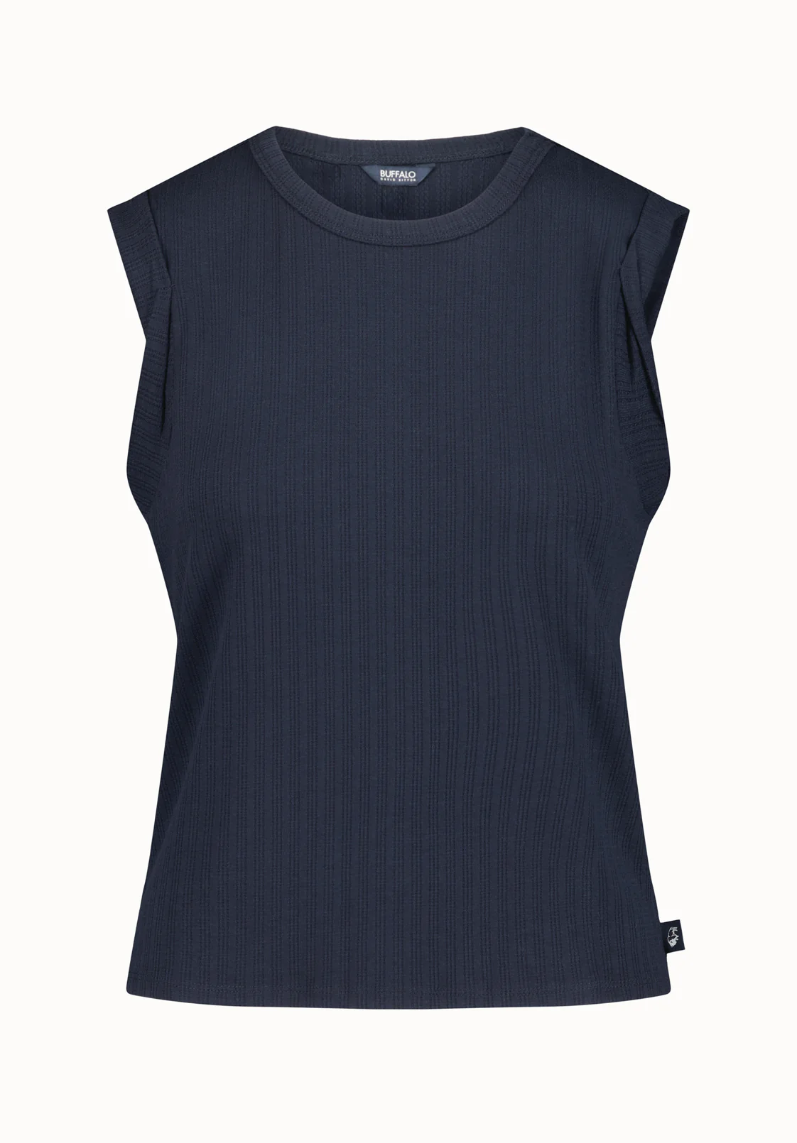 Elayne Women’s Sleeveless Top, Peacoat - KT0191P - Image 5