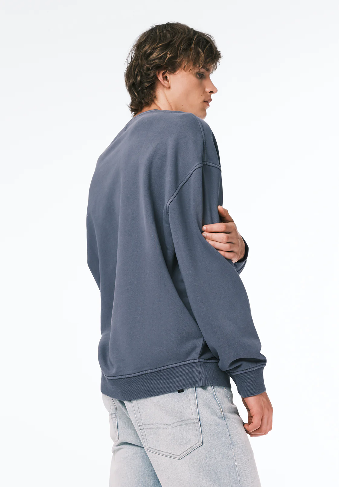 Famke Men's Relaxed Sweatshirt, Mirage - BM24742 - Image 3