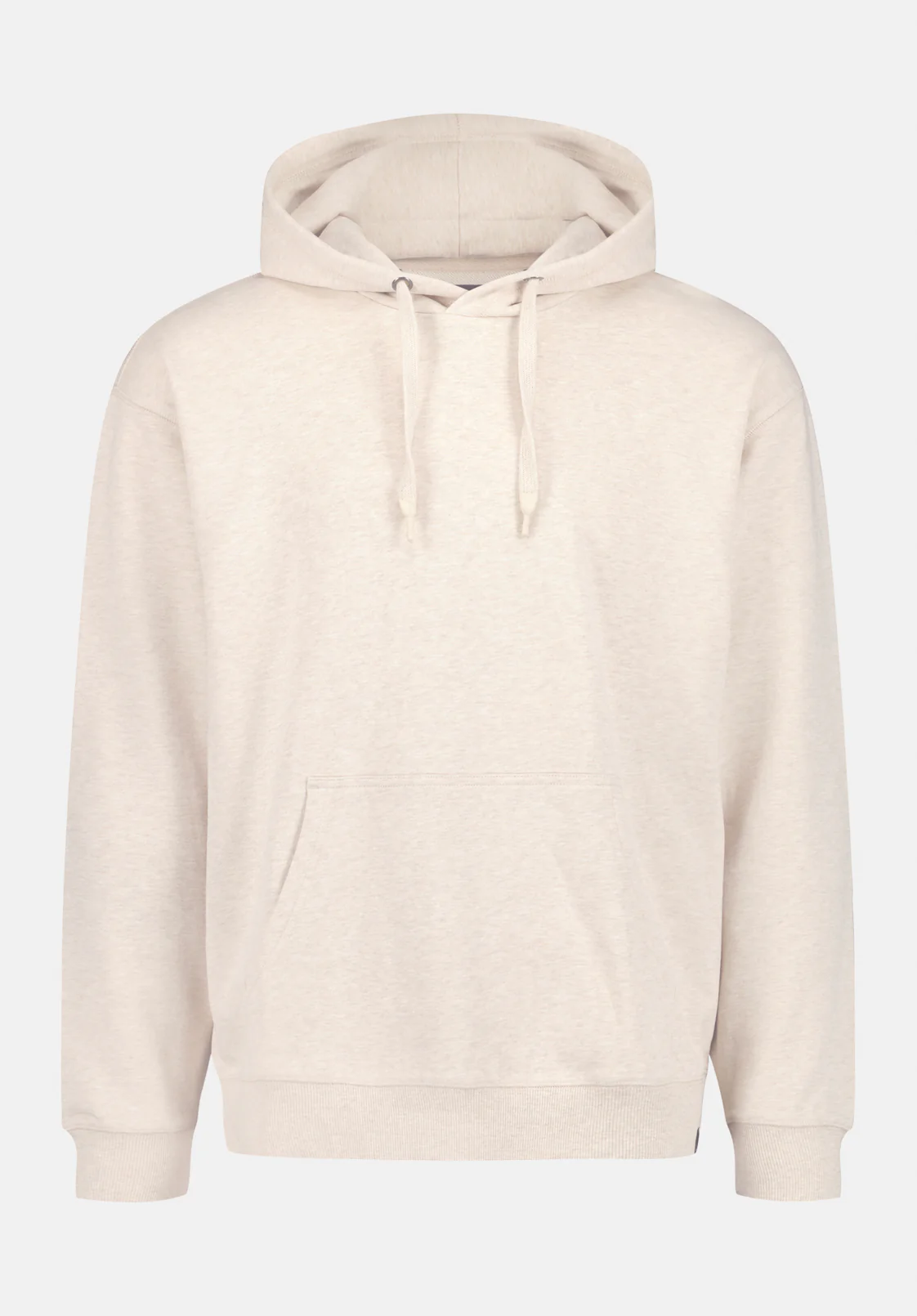 Finley Men's Relaxed Hoodie, Heather Beige - BM24741 - Image 5