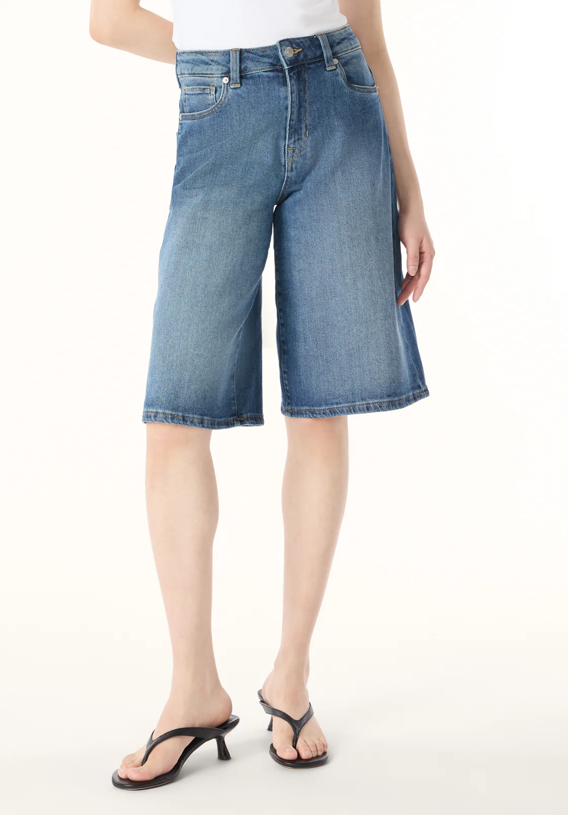 Jackie Women's Jorts, Authentic Wash - BL16075 - Image 2