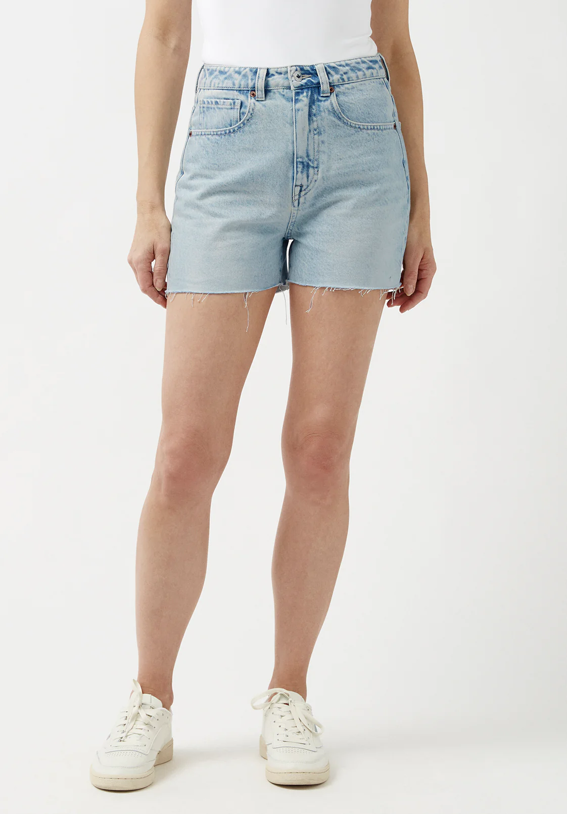 Joanna Women's Super High Rise Shorts, Bleached Down - BL15909 - Image 6