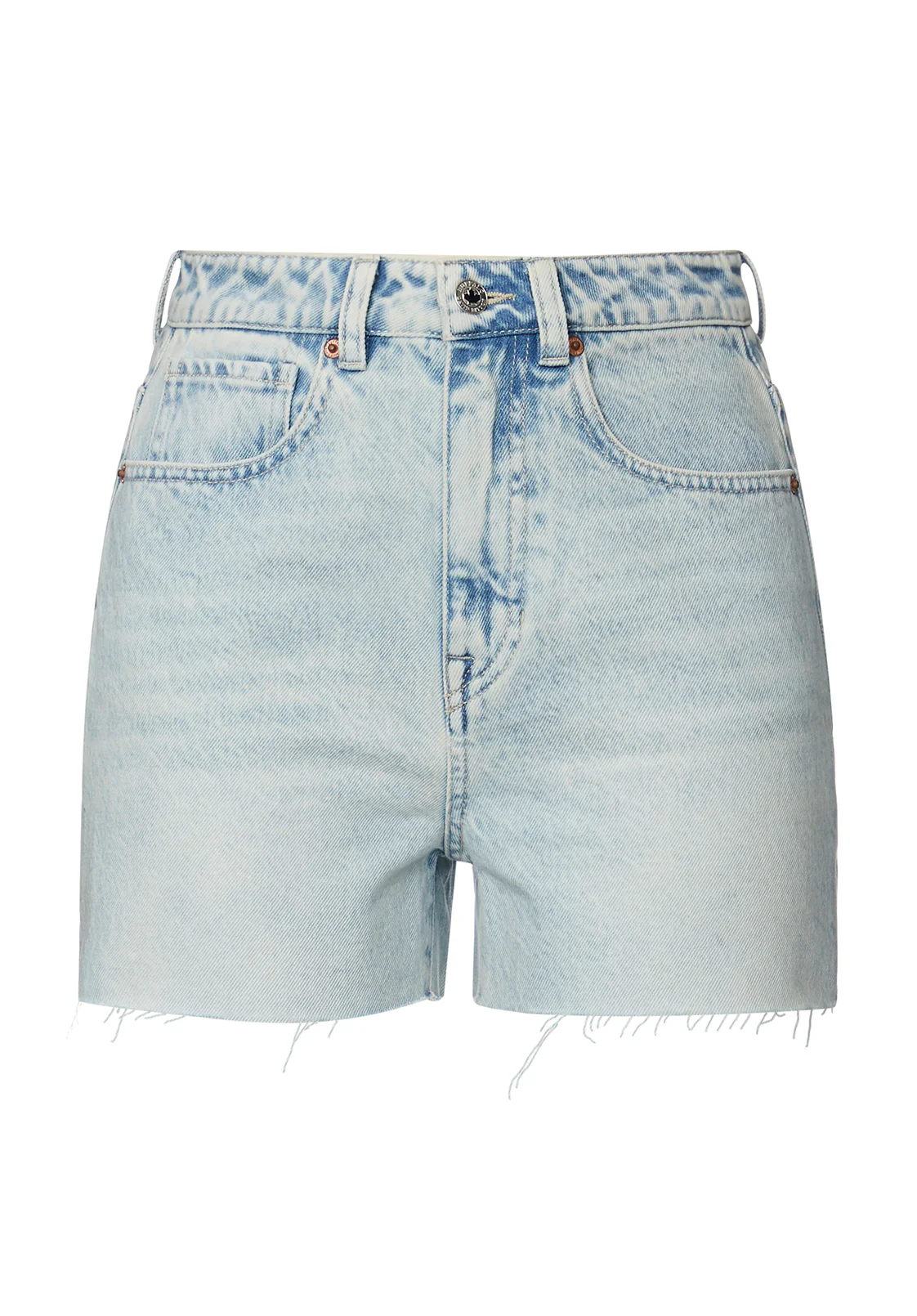 Joanna Women's Super High Rise Shorts, Bleached Down - BL15909 - Image 7