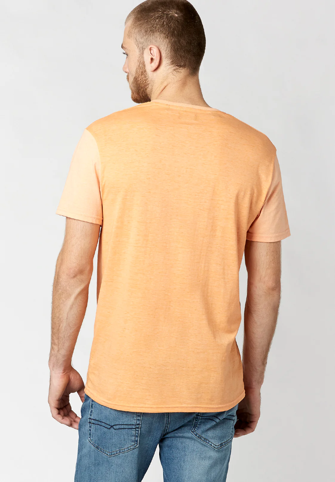 Kaddy Men's Pocket Tee, Shell Coral - BM23555 - Image 3