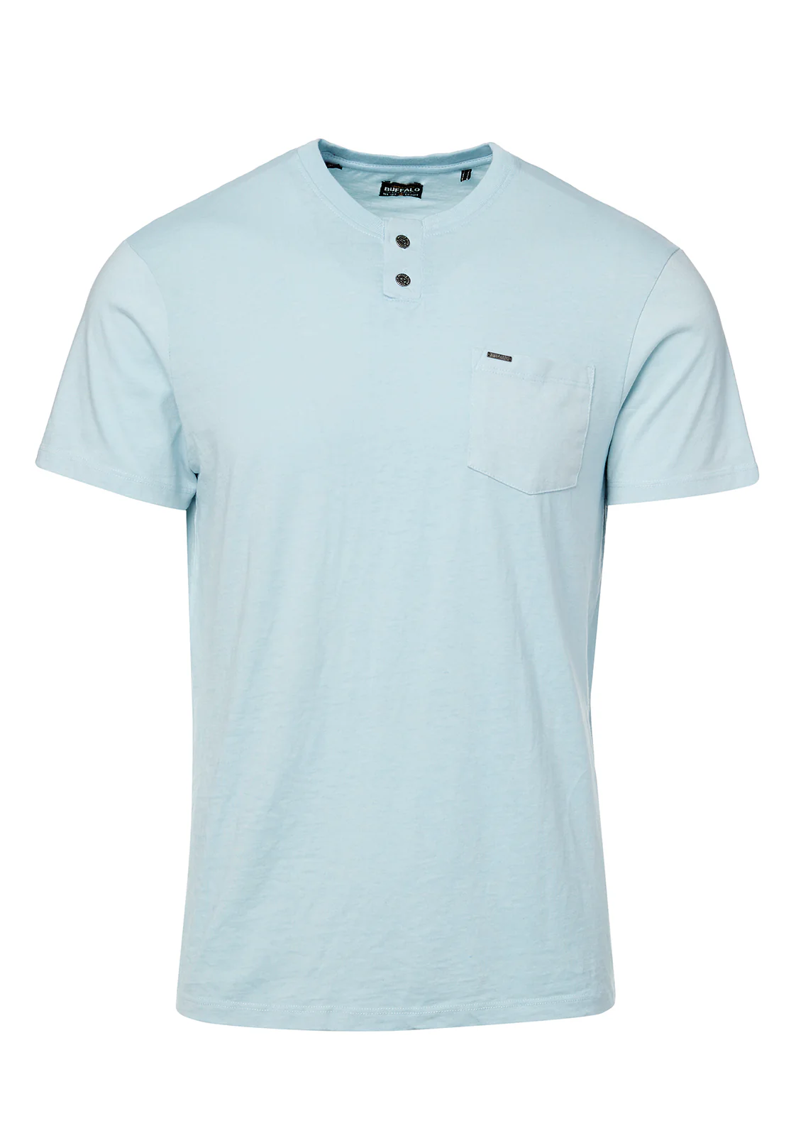Kaddy Men's Pocket Tee, Sky Blue - BM23991 - Image 6