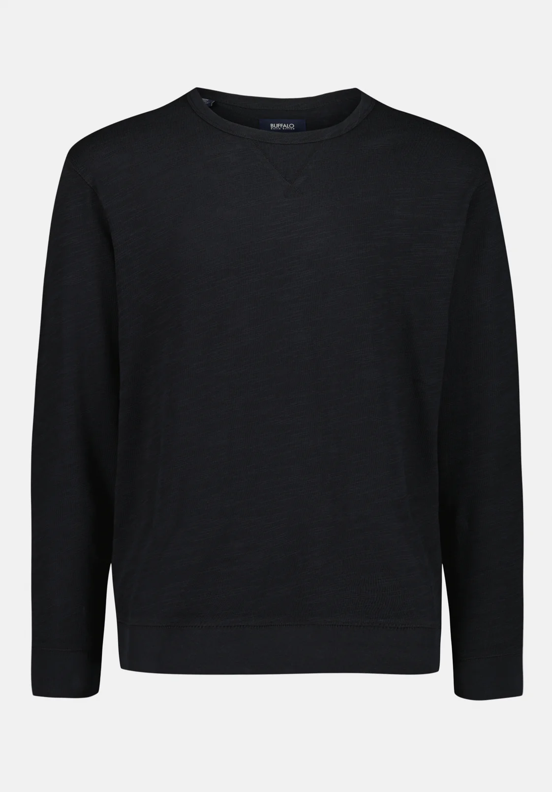 Kalder Men's Long Sleeve Relaxed Top, Black - BM24740 - Image 5