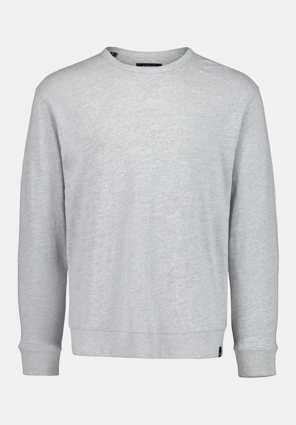 Kalder Men's Long Sleeve Relaxed Top, Heather Grey - BM24740 - Image 4