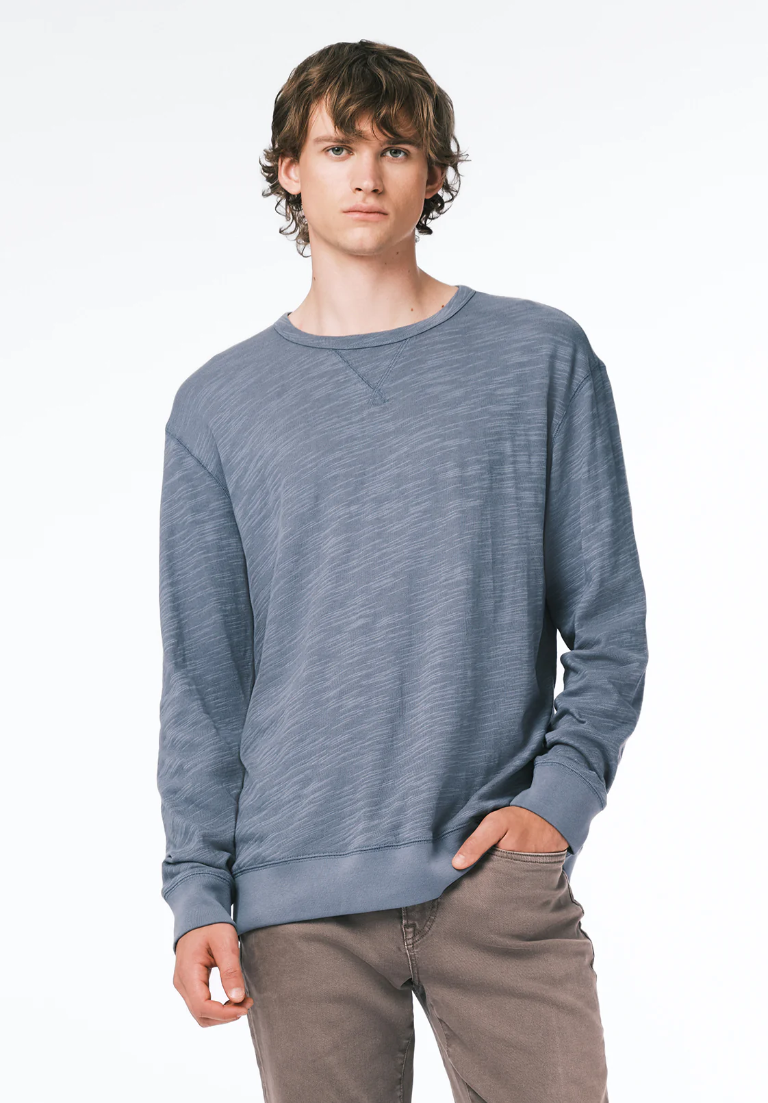 Kalder Men's Long Sleeve Relaxed Top, Mirage - BM24740 - Image 3