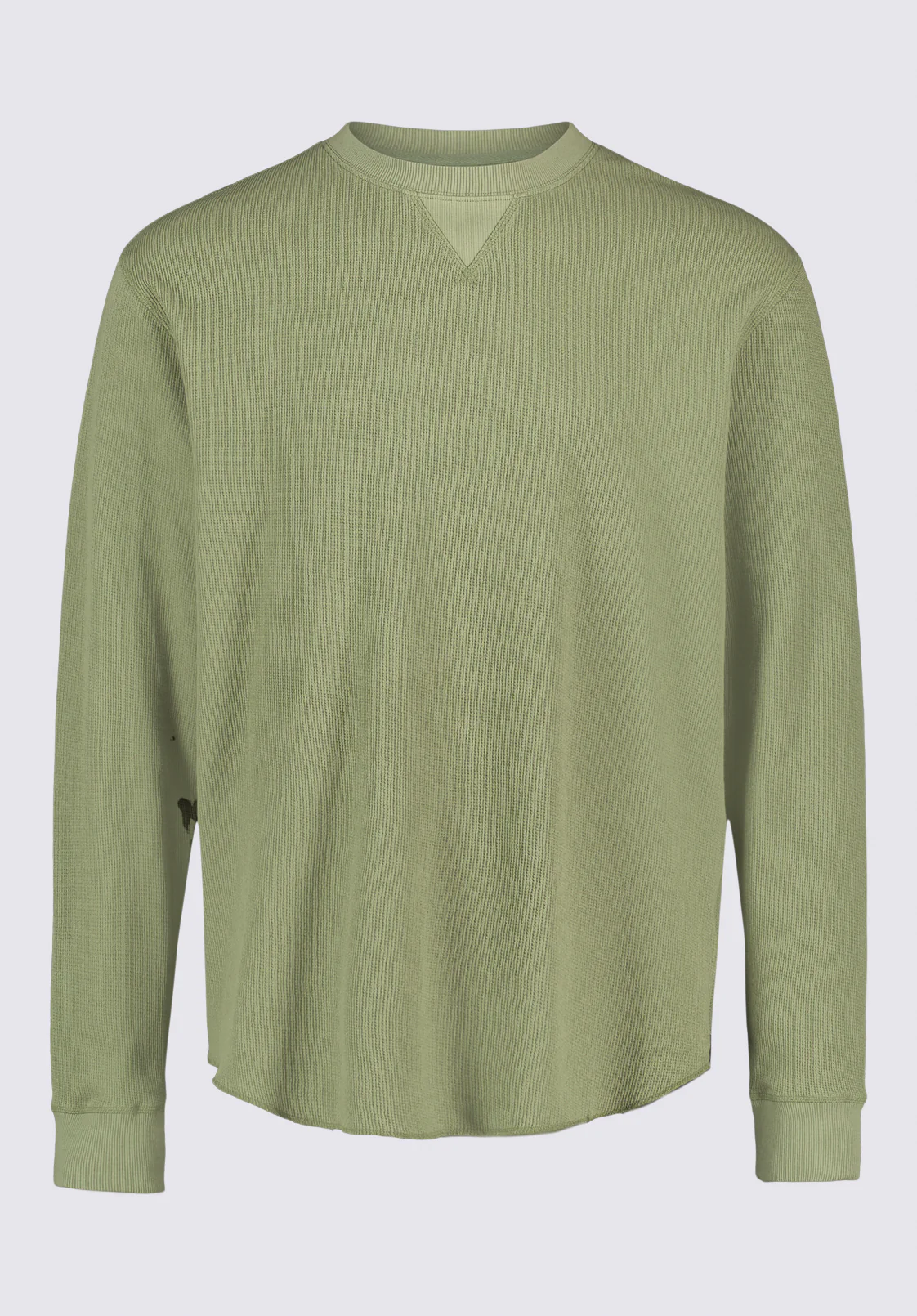 Kaleb Men's Long Sleeve Top, Hedge Green - BM24624 - Image 6