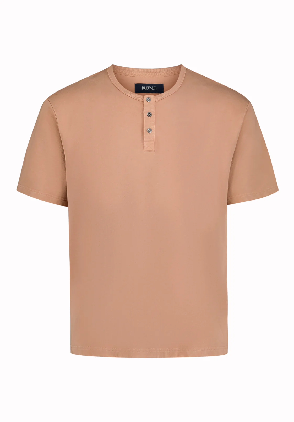 Kandor Men's Short Sleeve Henley, Roebuck - BM24782 - Image 5
