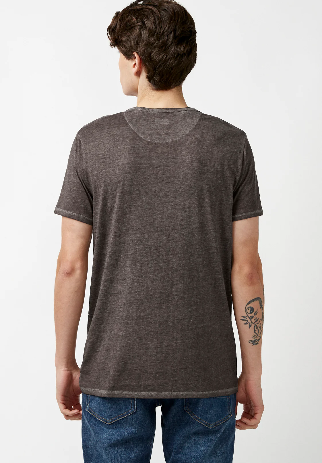 Kasum Men's Short Sleeve Henley, Ardent - BM21411 - Image 3