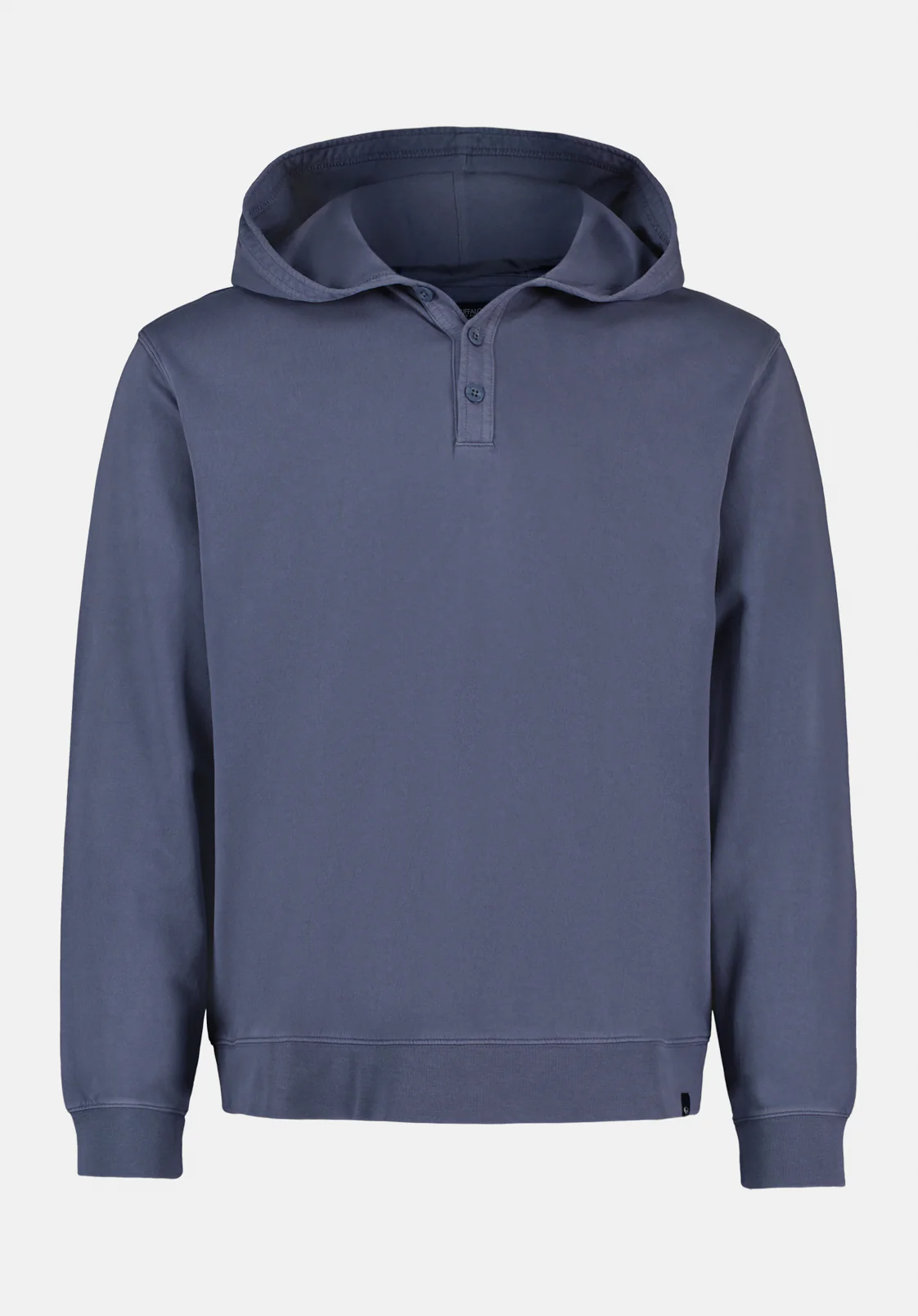 Kaye Men's Long Sleeve Relaxed Henley Hoodie, Mirage - BM24675 - Image 5