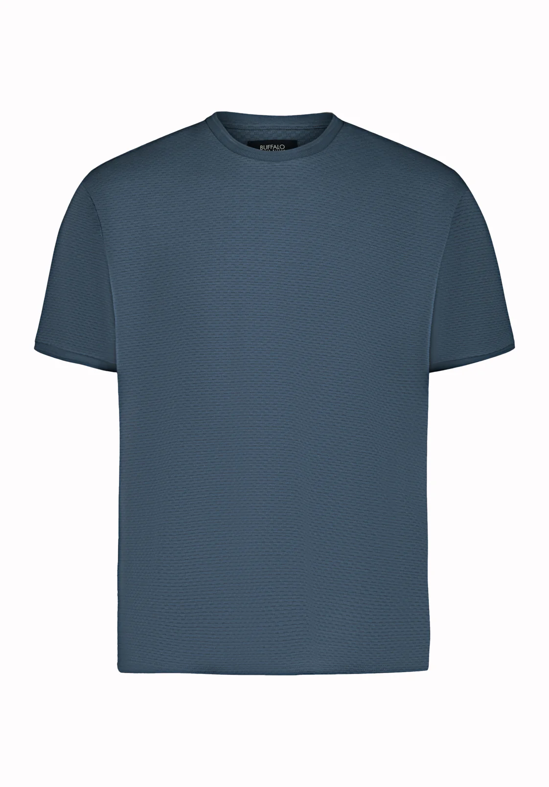 Kellen Men's Textured Knit Tee, Vintage Indigo - BM24758 - Image 5