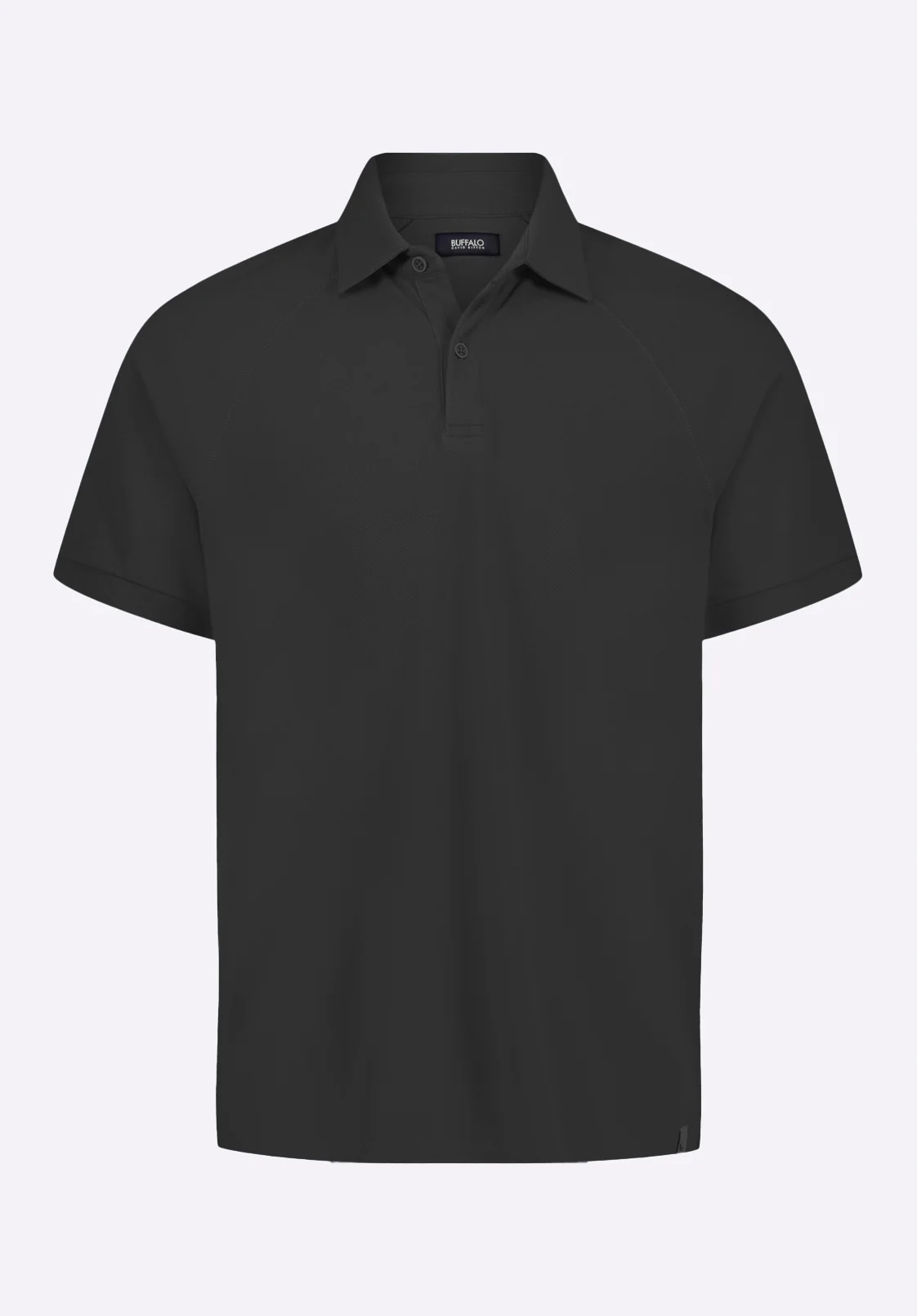 Kindell Men's Short Sleeve Pique Polo, Black - BM24608 - Image 3