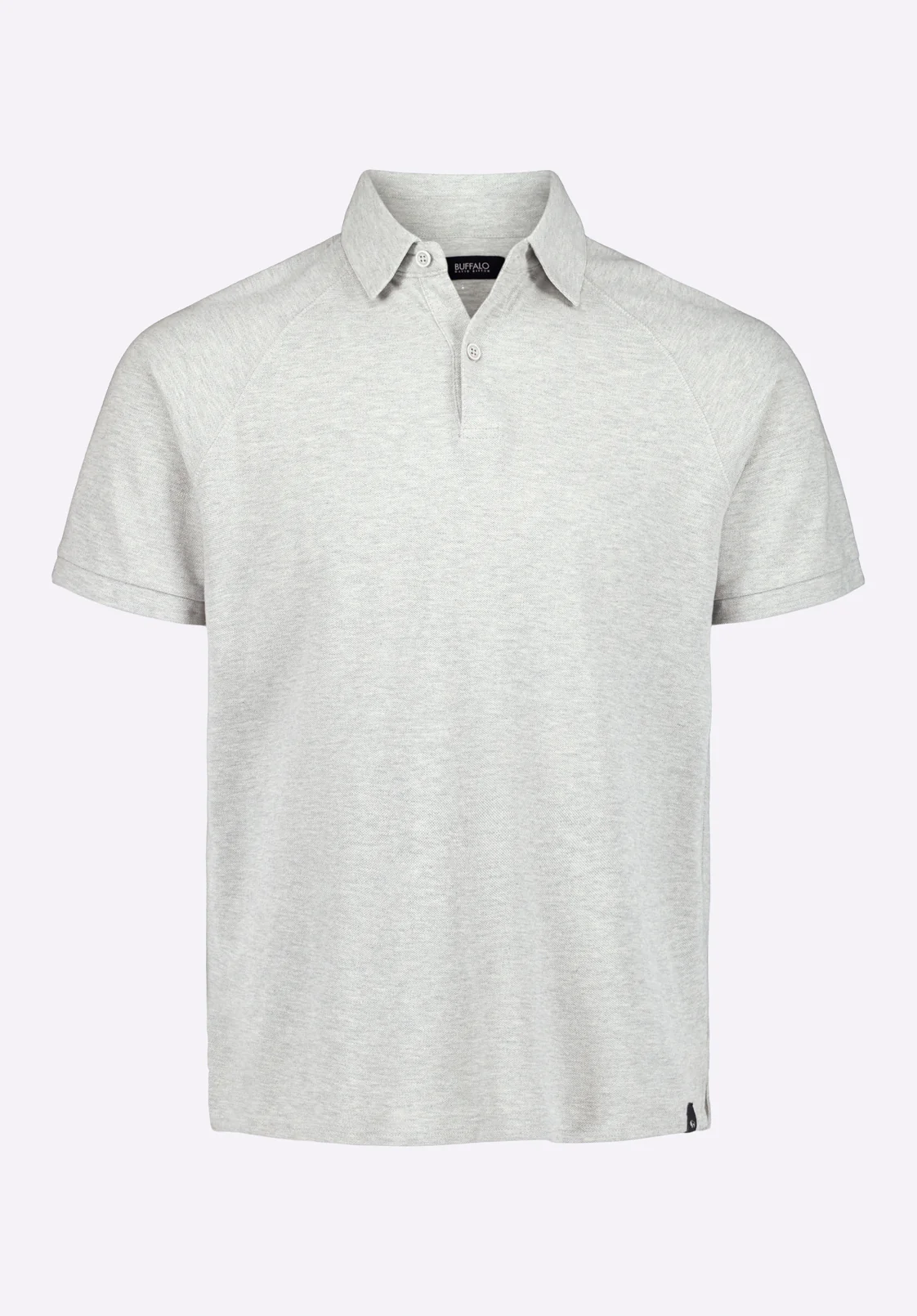 Kindell Men's Short Sleeve Pique Polo, Heather Grey - BM24608 - Image 6