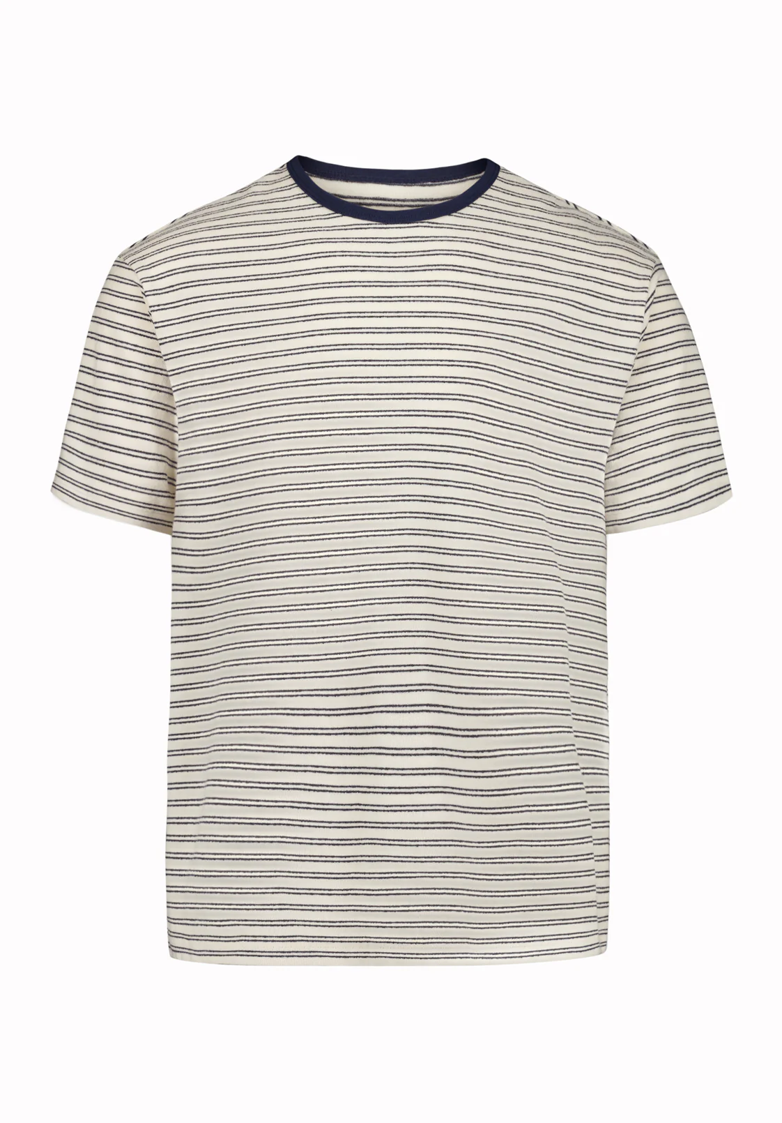 Kindo Men's Short Sleeve Striped Top, Whale - BM24901 - Image 5