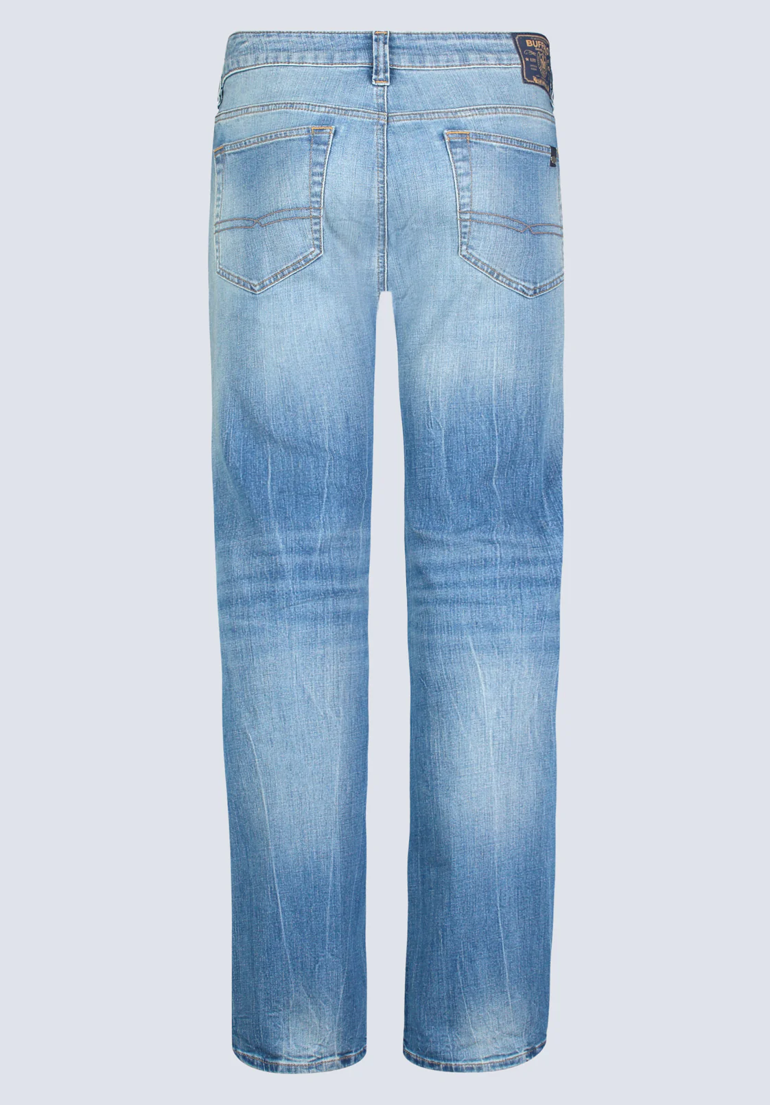King Men's Slim Boot Jeans, Veined and Sanded - BM26004 - Image 7