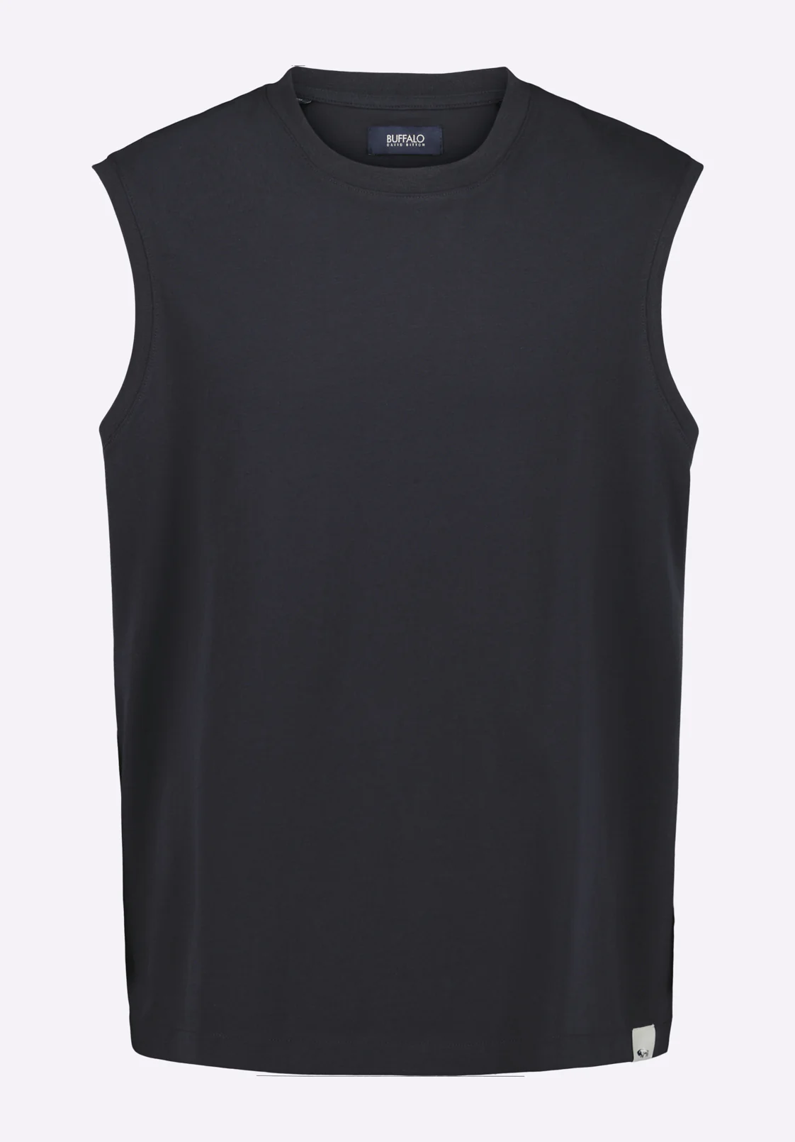 Kingster Men's Relaxed Jersey Tank, Black - BM24601 - Image 5