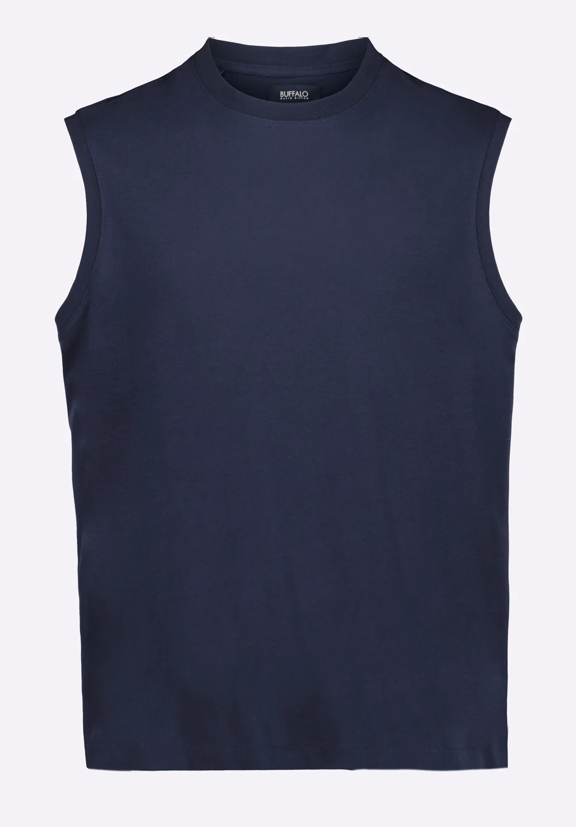 Kingster Men's Relaxed Jersey Tank, Midnight Blue - BM24601 - Image 6