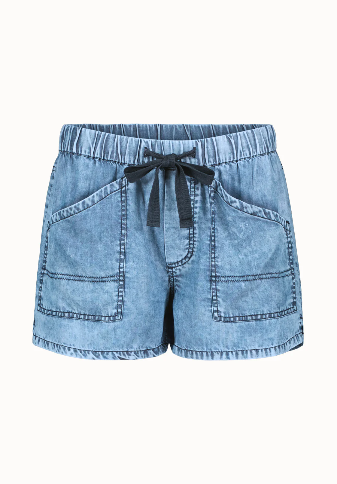 Lillee Women's Chambray Shorts, Light Vintage - WB0019P - Image 5