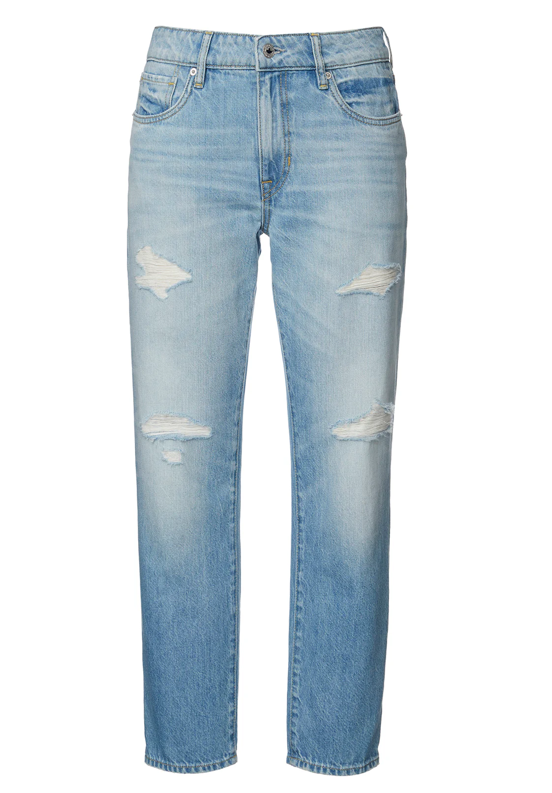 Madison Women's Relaxed Boyfriend Jeans, Used and Sanded - BL15871 - Image 9