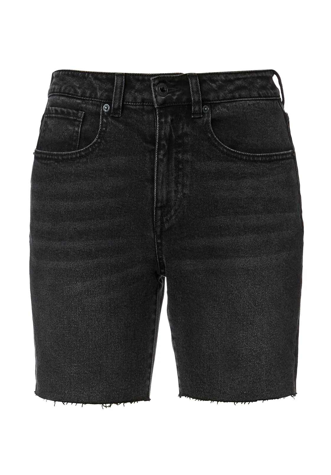 Maggie Women's Mom Shorts, Black Vintage - BL15920 - Image 9
