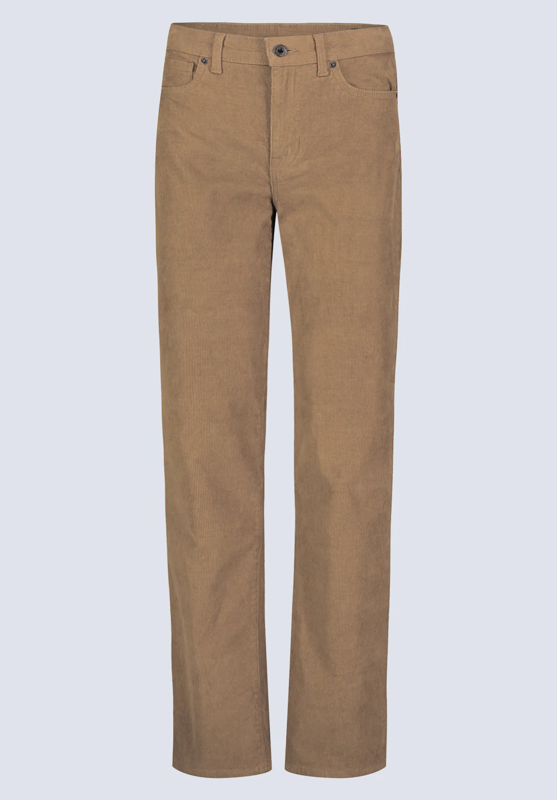 Mary Women's Mid Rise Straight Pants, Dark Beige - BL16007 - Image 6