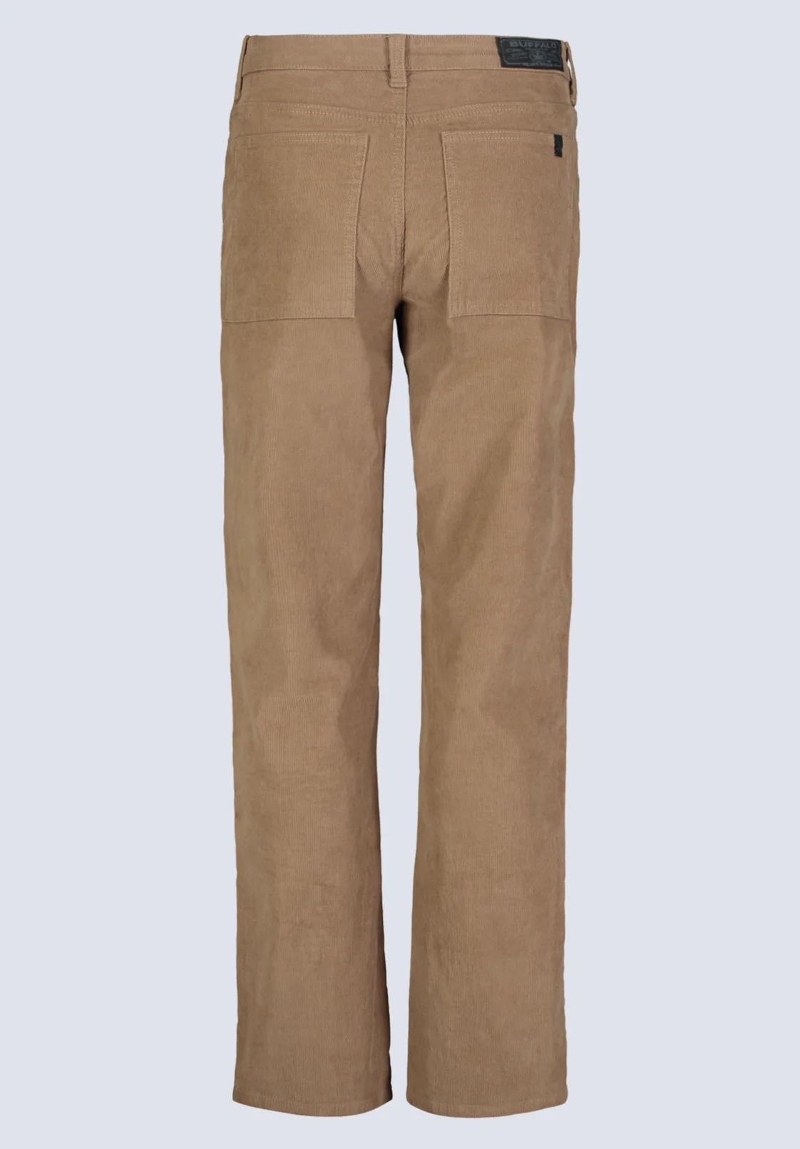 Mary Women's Mid Rise Straight Pants, Dark Beige - BL16007 - Image 7