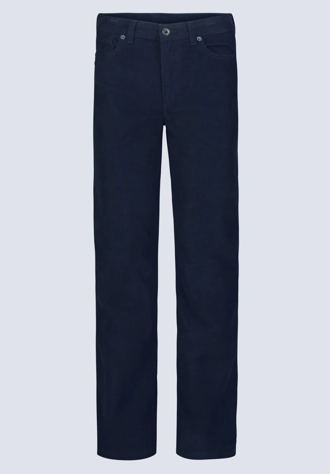 Mary Women's Mid Rise Straight Pants, Navy - BL16007 - Image 6